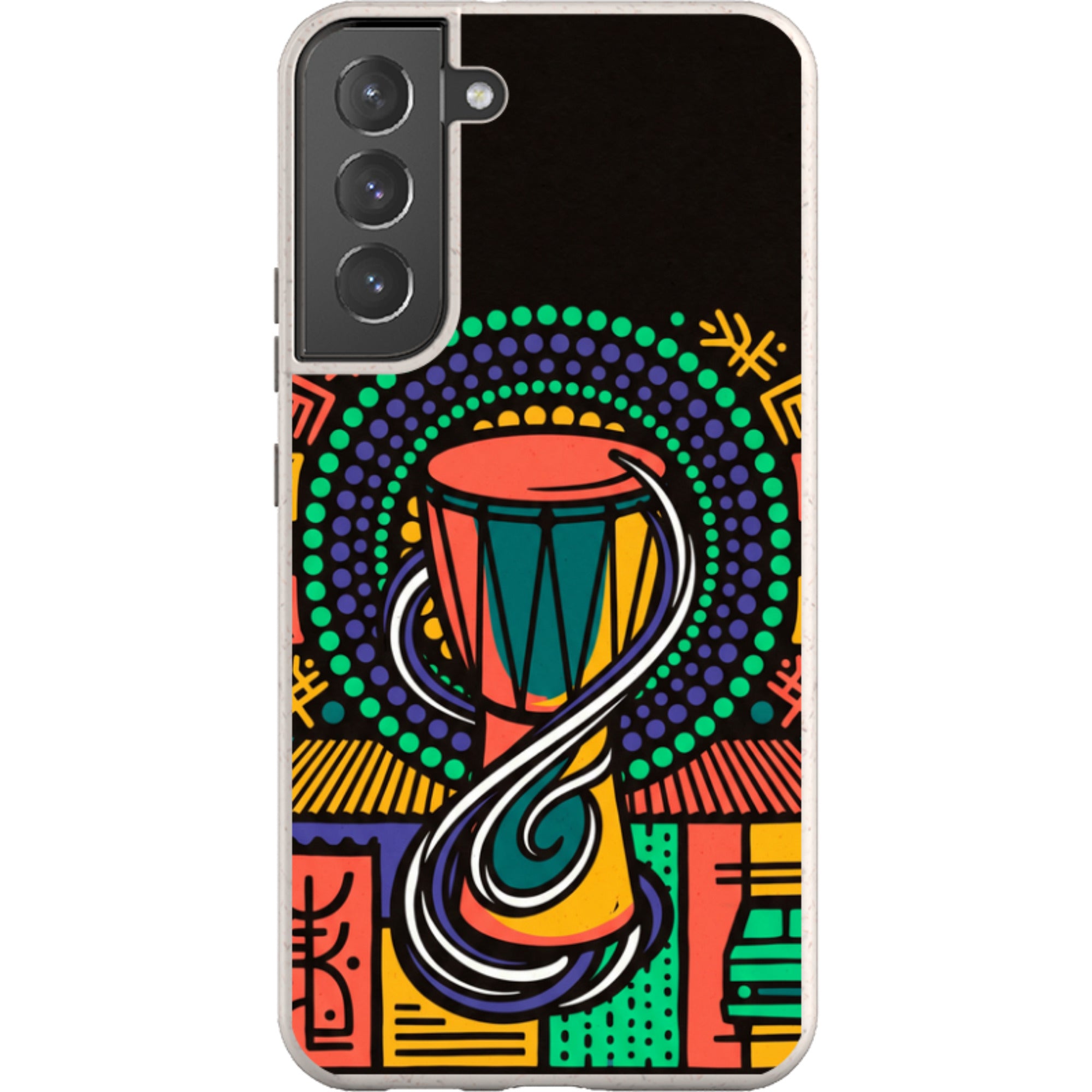 Talking Drum Halo by Ada Okoye — Galaxy Bio-degradable Case for Samsung Galaxy — Finnaij