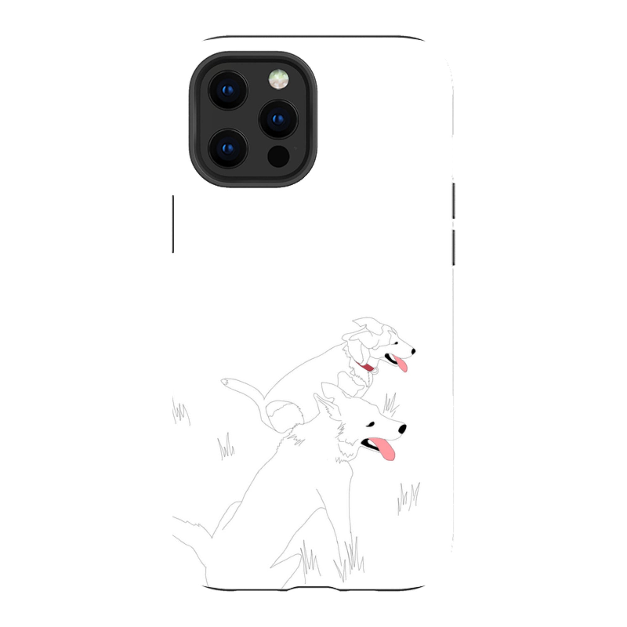 Sunny and Kit Kat by Keagan Haight - iPhone Tough Case
