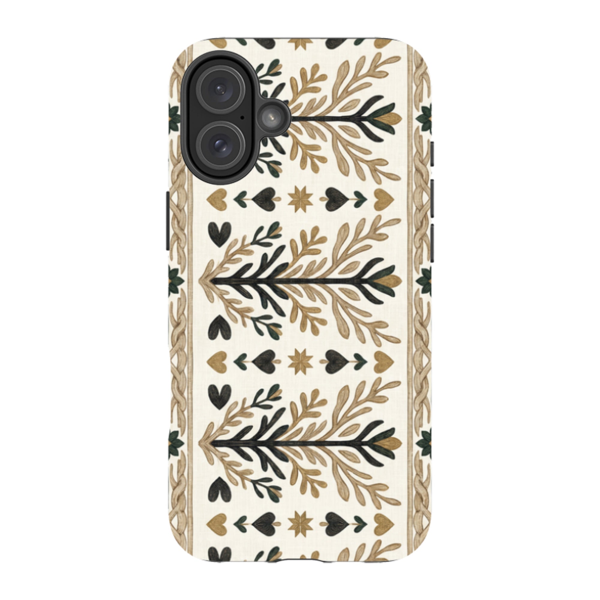 Heritage Border by Elsi Vaarala - iPhone Tough Case