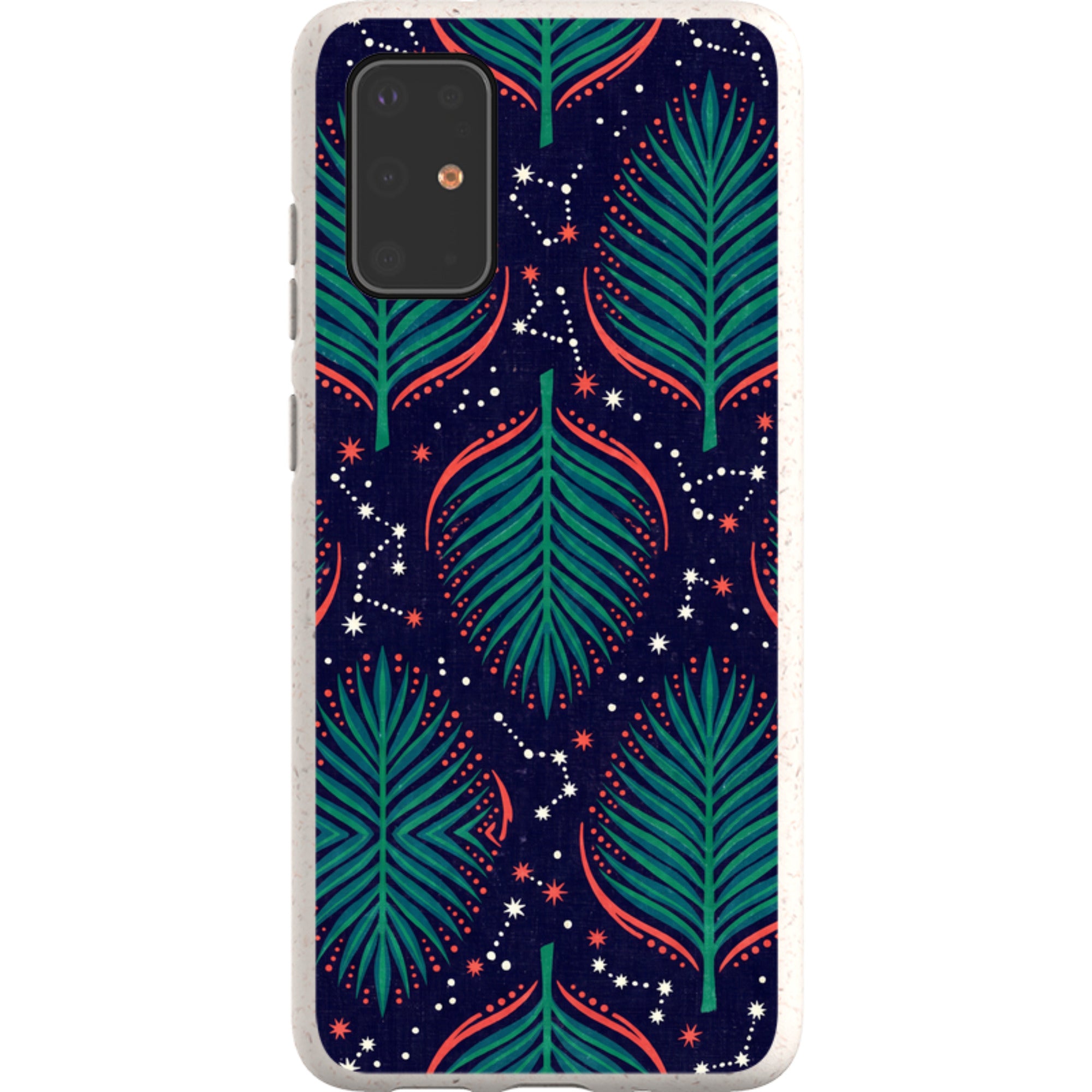 Palm Frond Constellations by Ada Okoye — Galaxy Bio-degradable Case for Samsung Galaxy — Finnaij