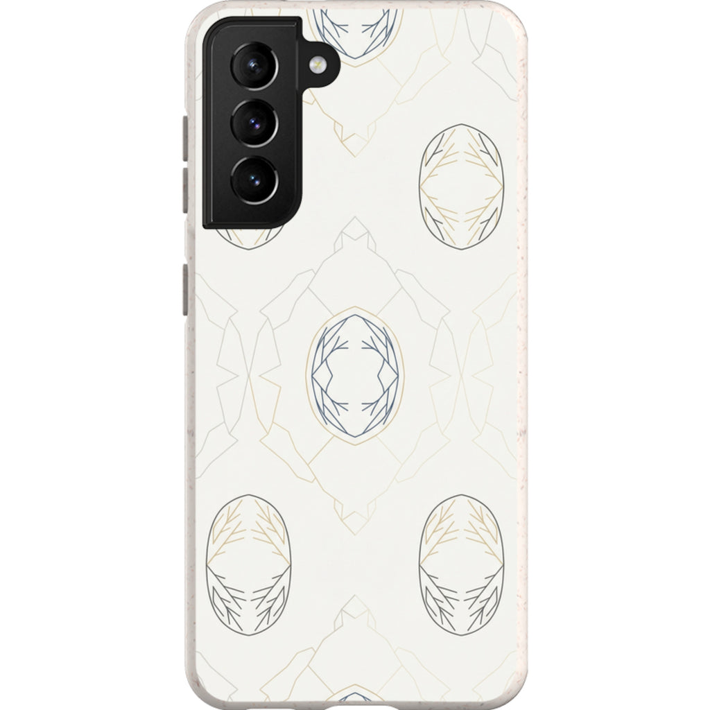 Frozen Lake Silence by Elsi Vaarala — S21 Samsung Galaxy Bio-degradable Case — Finnaij