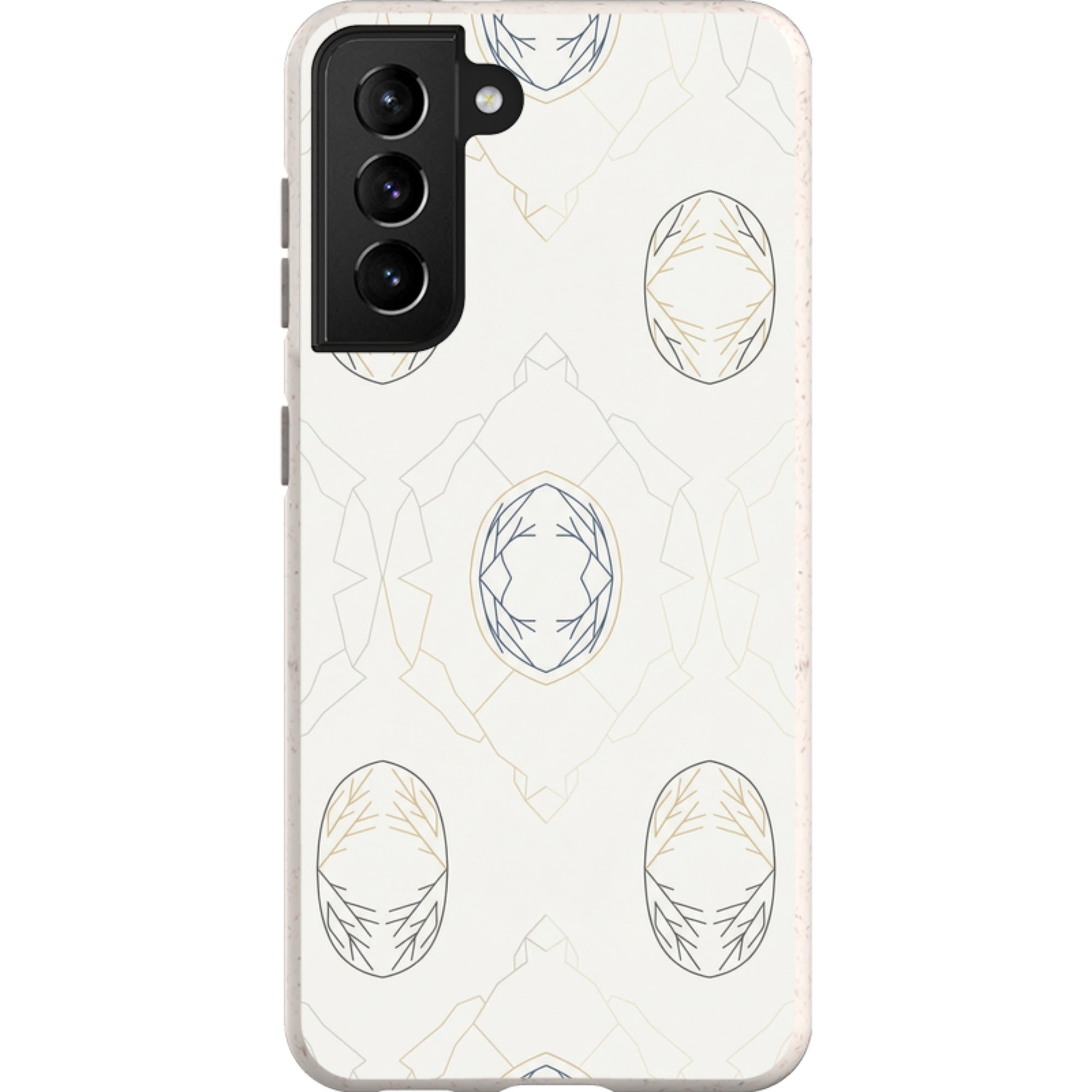 Frozen Lake Silence by Elsi Vaarala — Samsung Galaxy Bio-degradable Case — Finnaij
