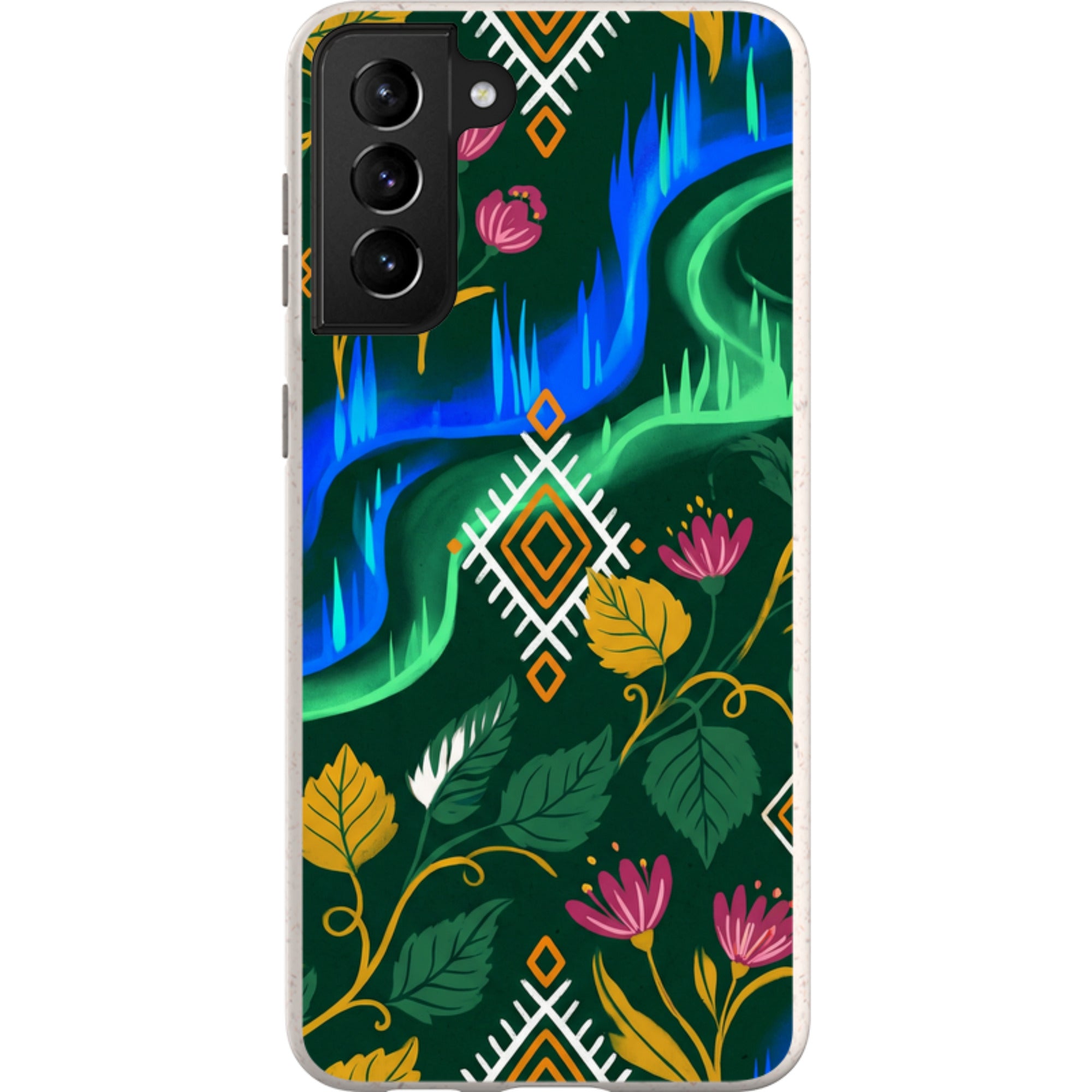 Aurora Birch Bloom by Aino Kallio — Samsung Galaxy Bio-degradable Case — Finnaij