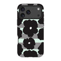 Bold Floral Black — Apple iPhone Tough Case — Finnaij