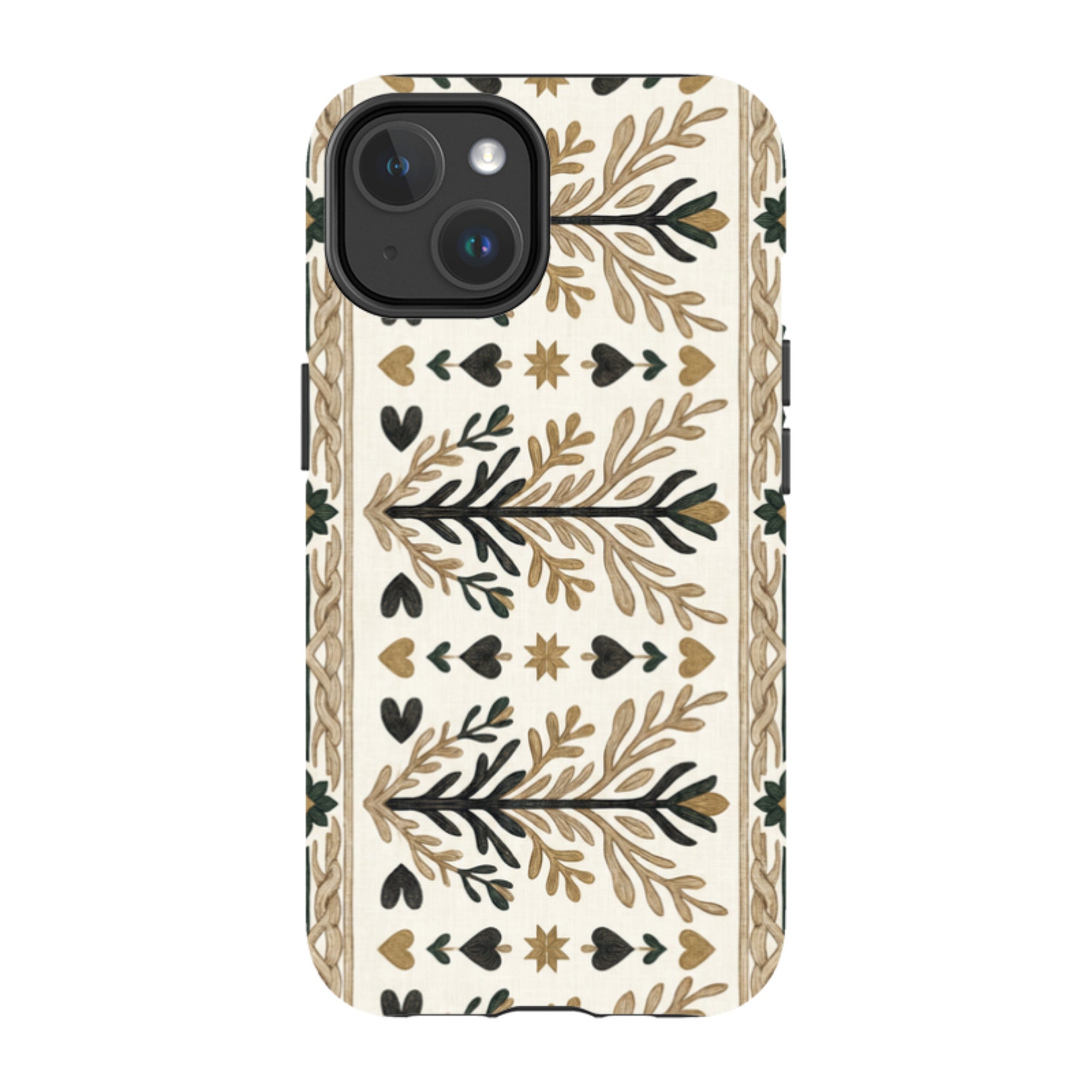 Heritage Border by Elsi Vaarala — iPhone 14 Magsafe Tough Case — Finnaij