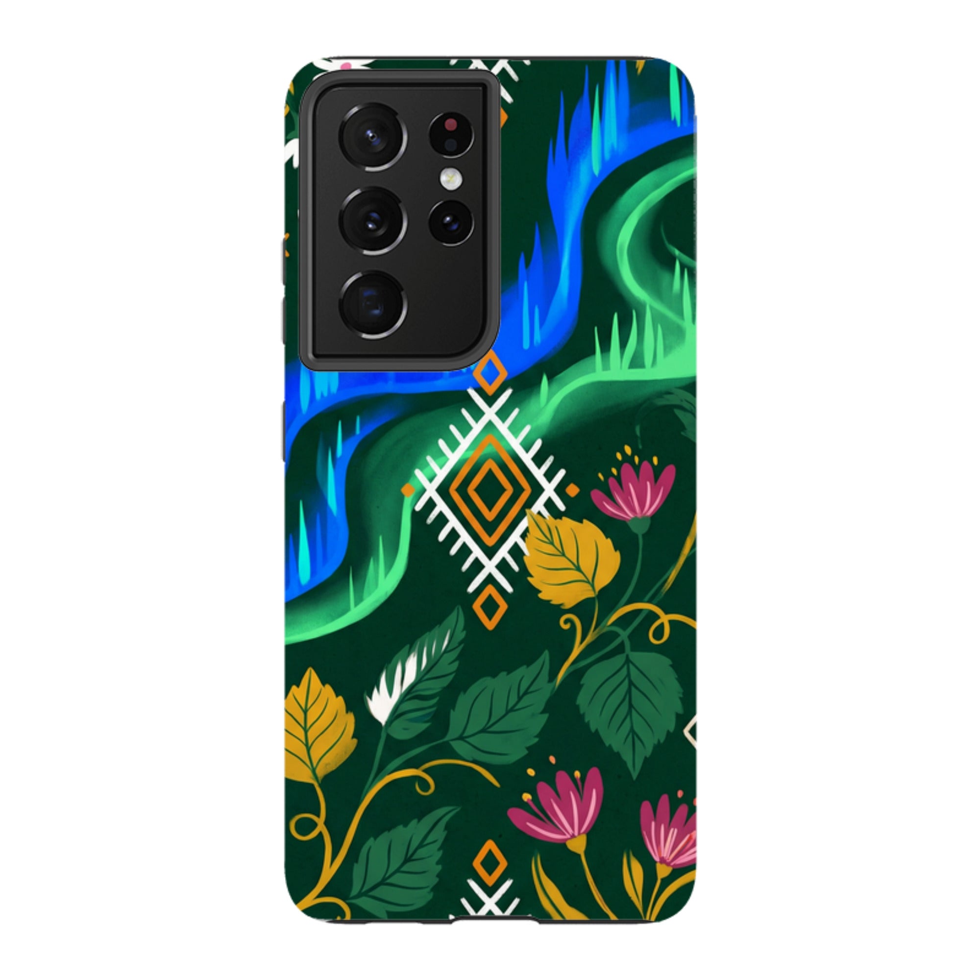 Aurora Birch Bloom by Aino Kallio — Samsung Galaxy Tough Case — Finnaij