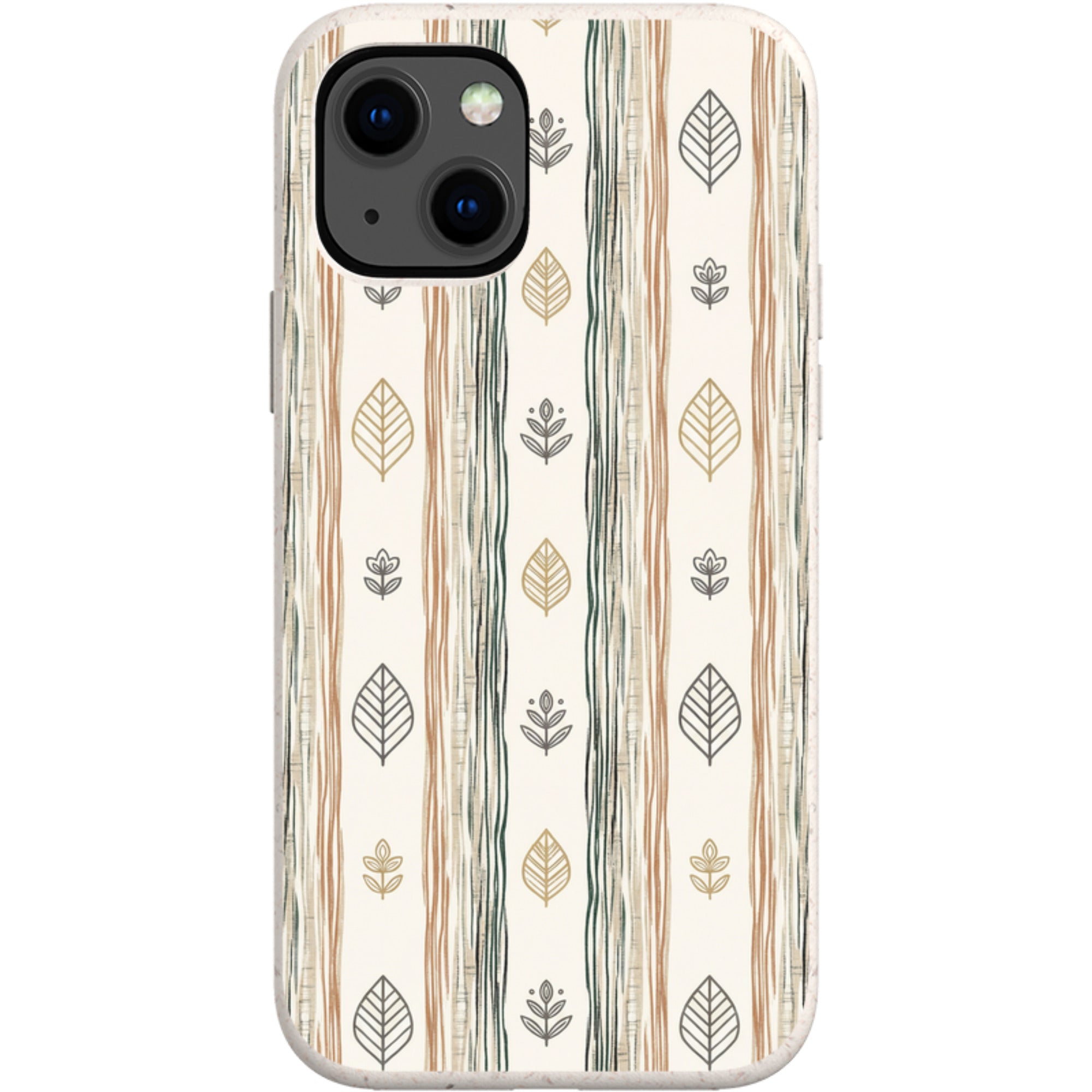 Birch Linen Harmony by Elsi Vaarala — iPhone 13 Mini iPhone Bio-degradable Case — Finnaij