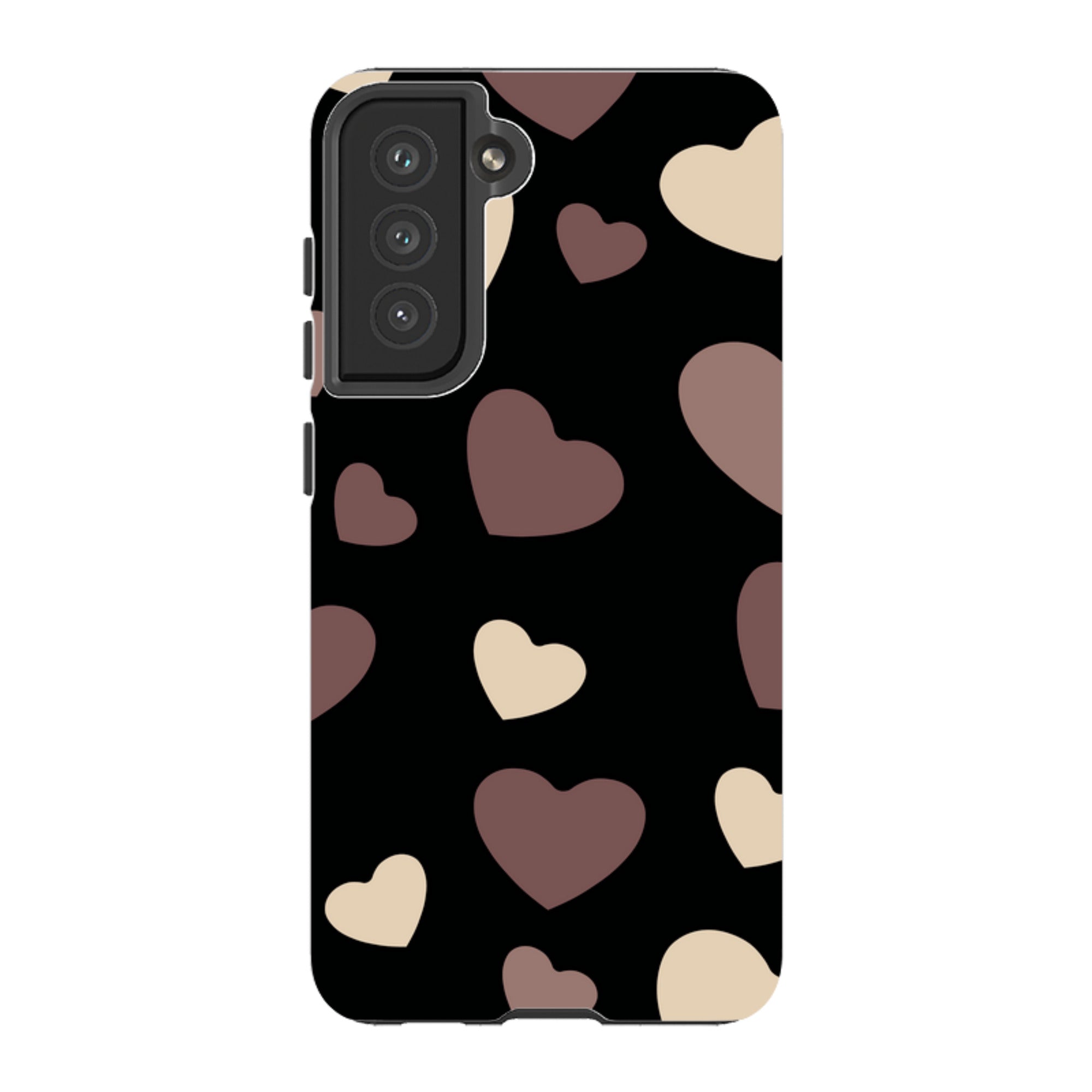 White & Black Hearts — Samsung Galaxy Tough Case — Finnaij