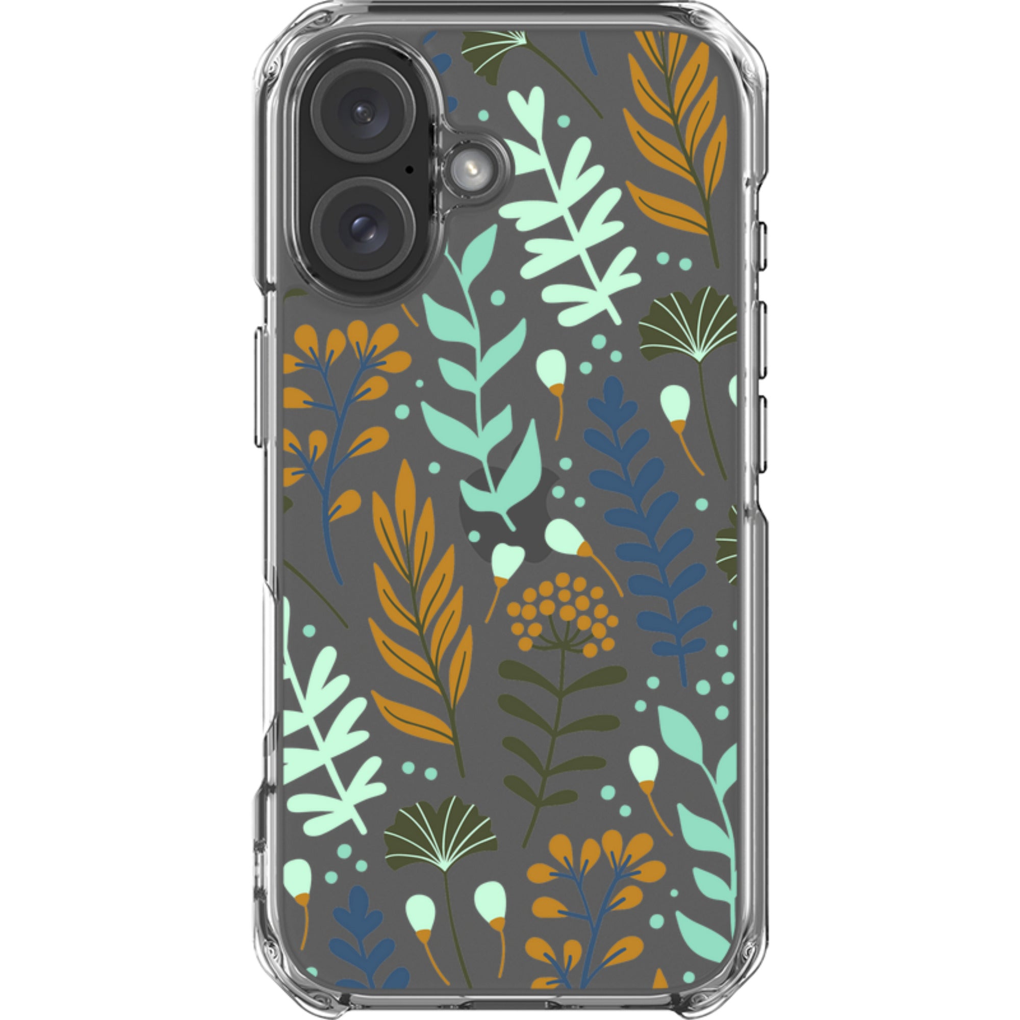 Wild Floral — iPhone 16 Clear Impact Case — Finnaij