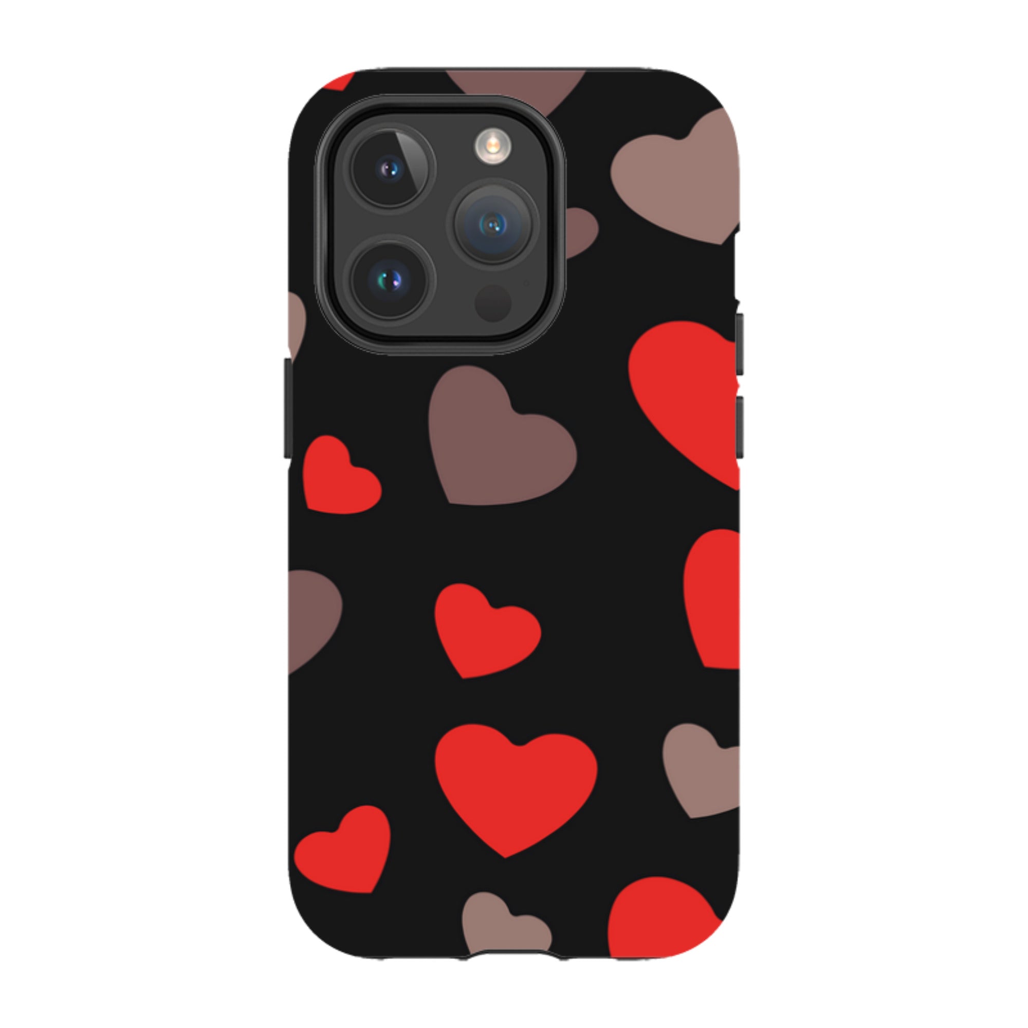 Red Hearts — iPhone 14 Pro Magsafe Tough Case — Finnaij