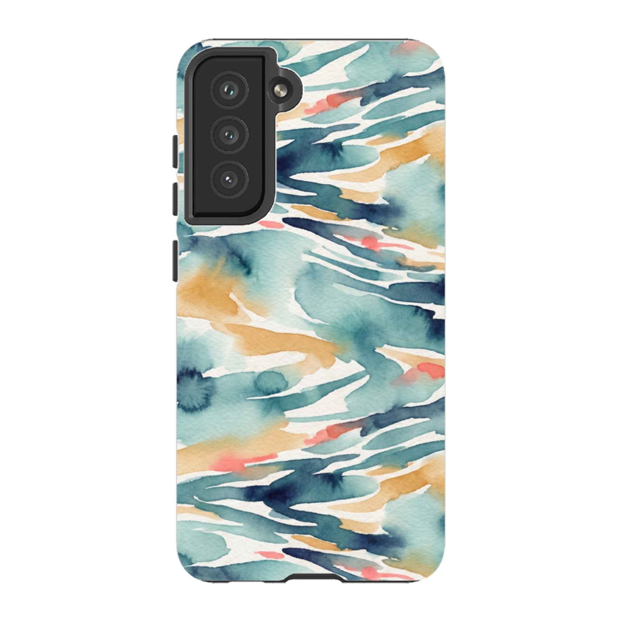 River Reflection Pattern Crop by Tobi Akinyemi - Samsung Tough Case