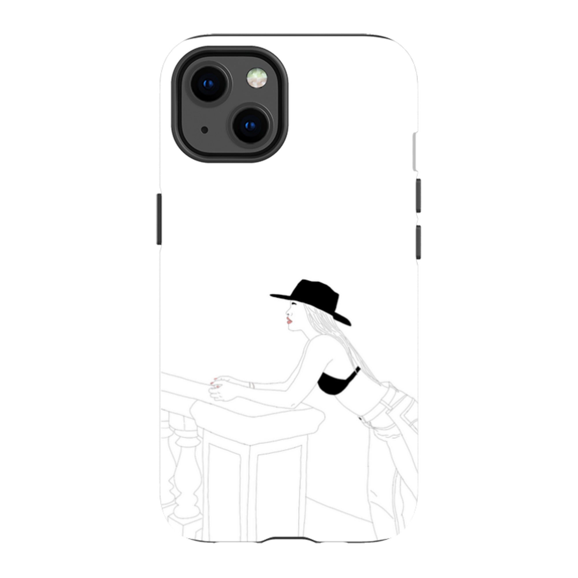 Cowgirl by Keagan Haight — Apple iPhone Tough Case — Finnaij