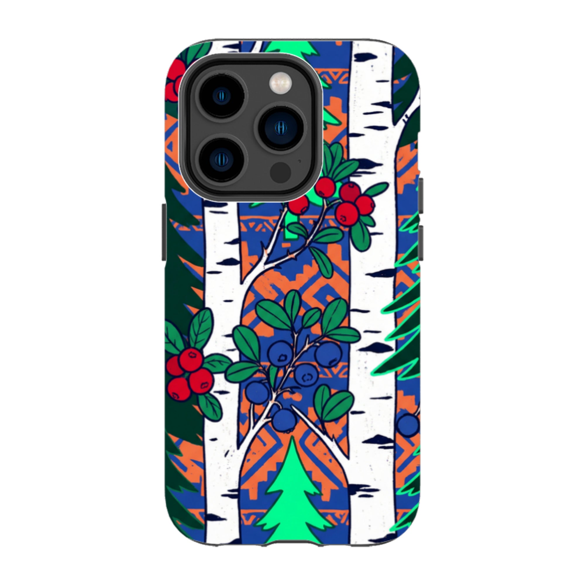 Nordic Forest by Aino Kallio — Apple iPhone Tough Case — Finnaij