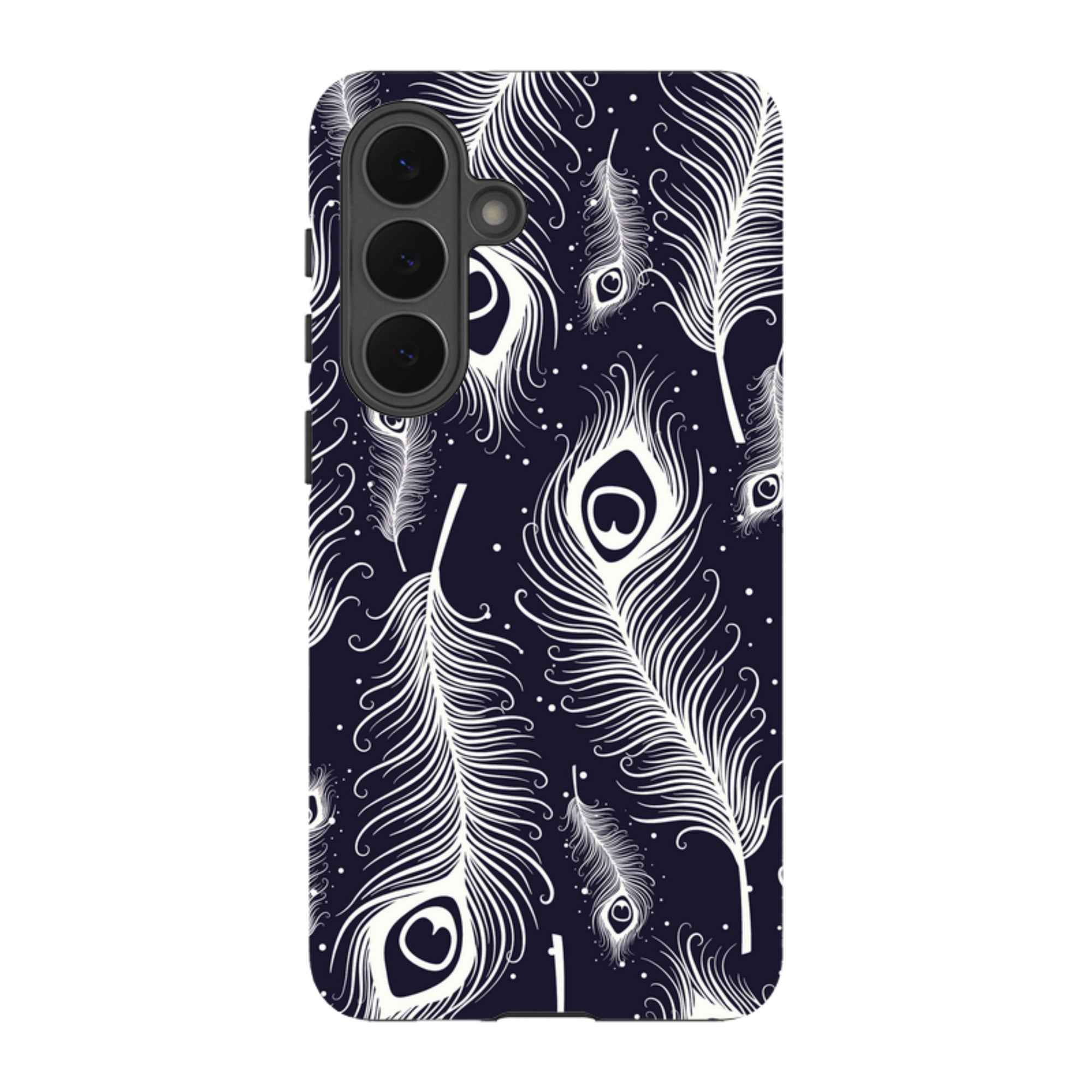 Feathers in Bloom — Samsung Galaxy Tough Case — Finnaij
