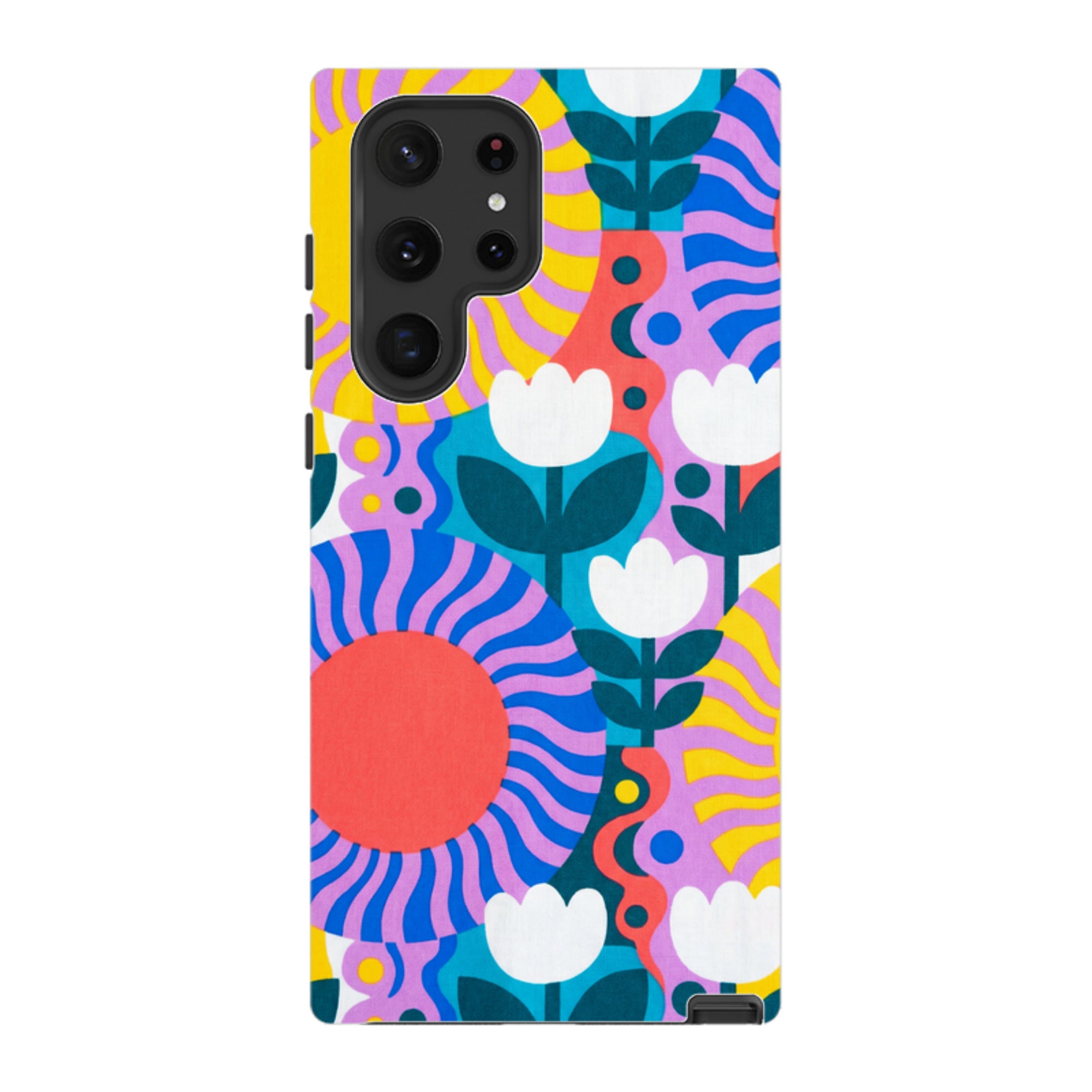 Midnight Sun Mod Bloom by Salla Niemi - Samsung Tough Case