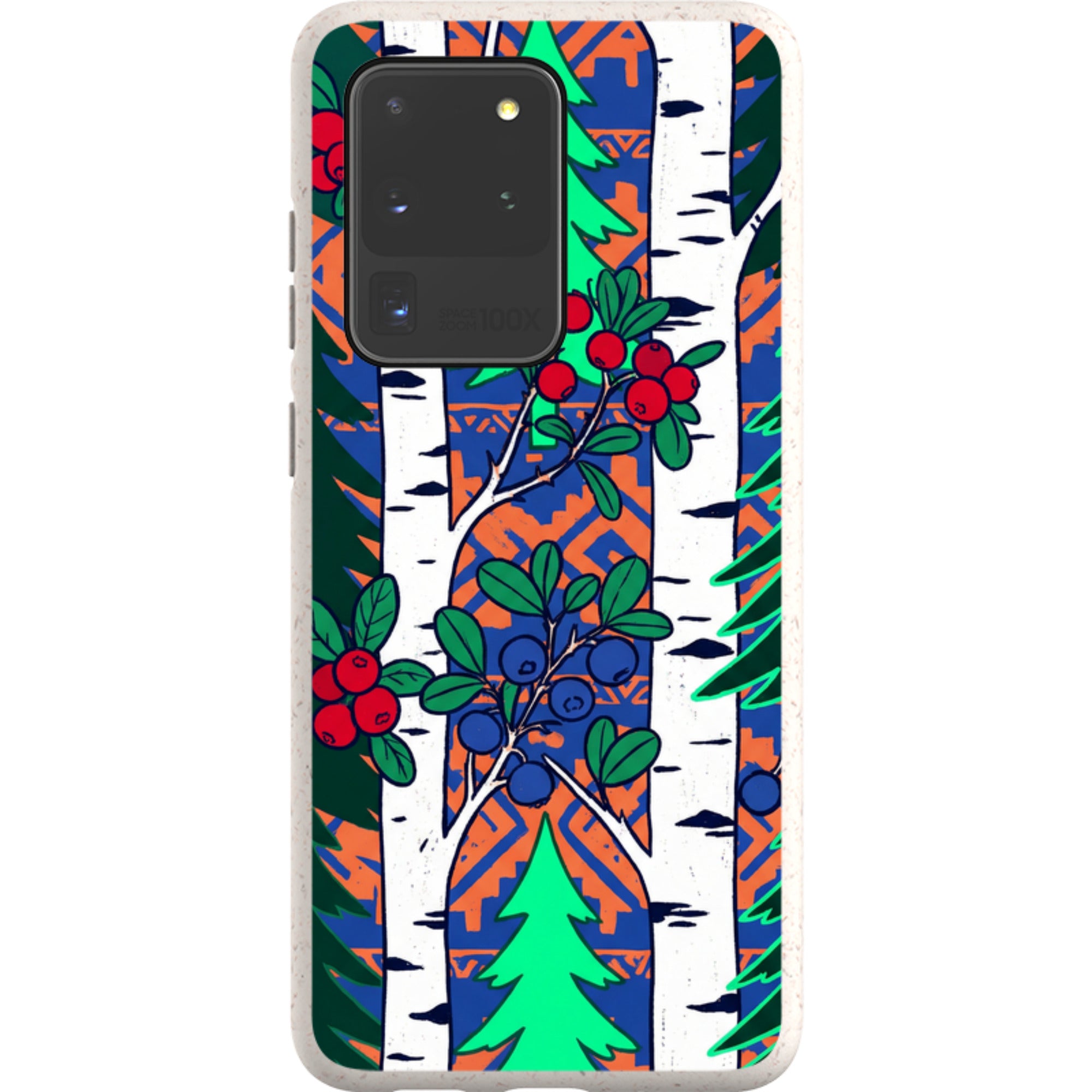 Nordic Forest by Aino Kallio — Samsung Galaxy Bio-degradable Case — Finnaij