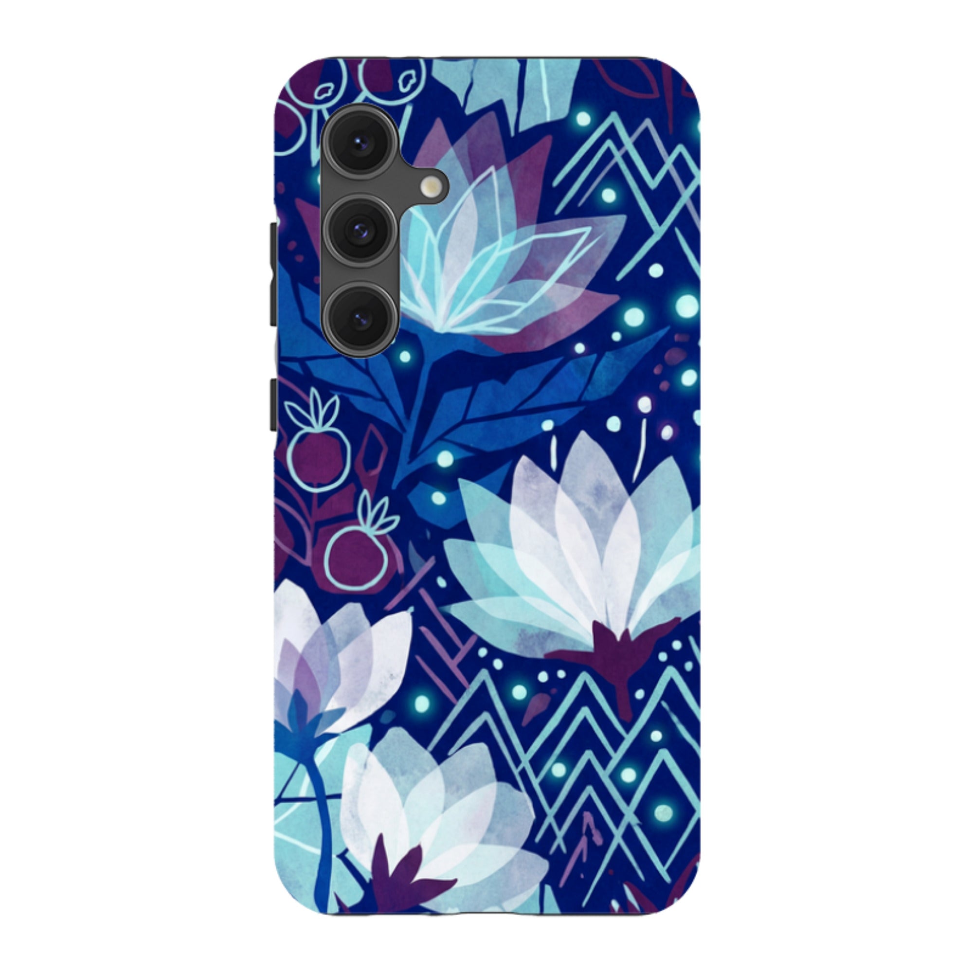 Frozen Lake Petals by Aino Kallio - Samsung Tough Case