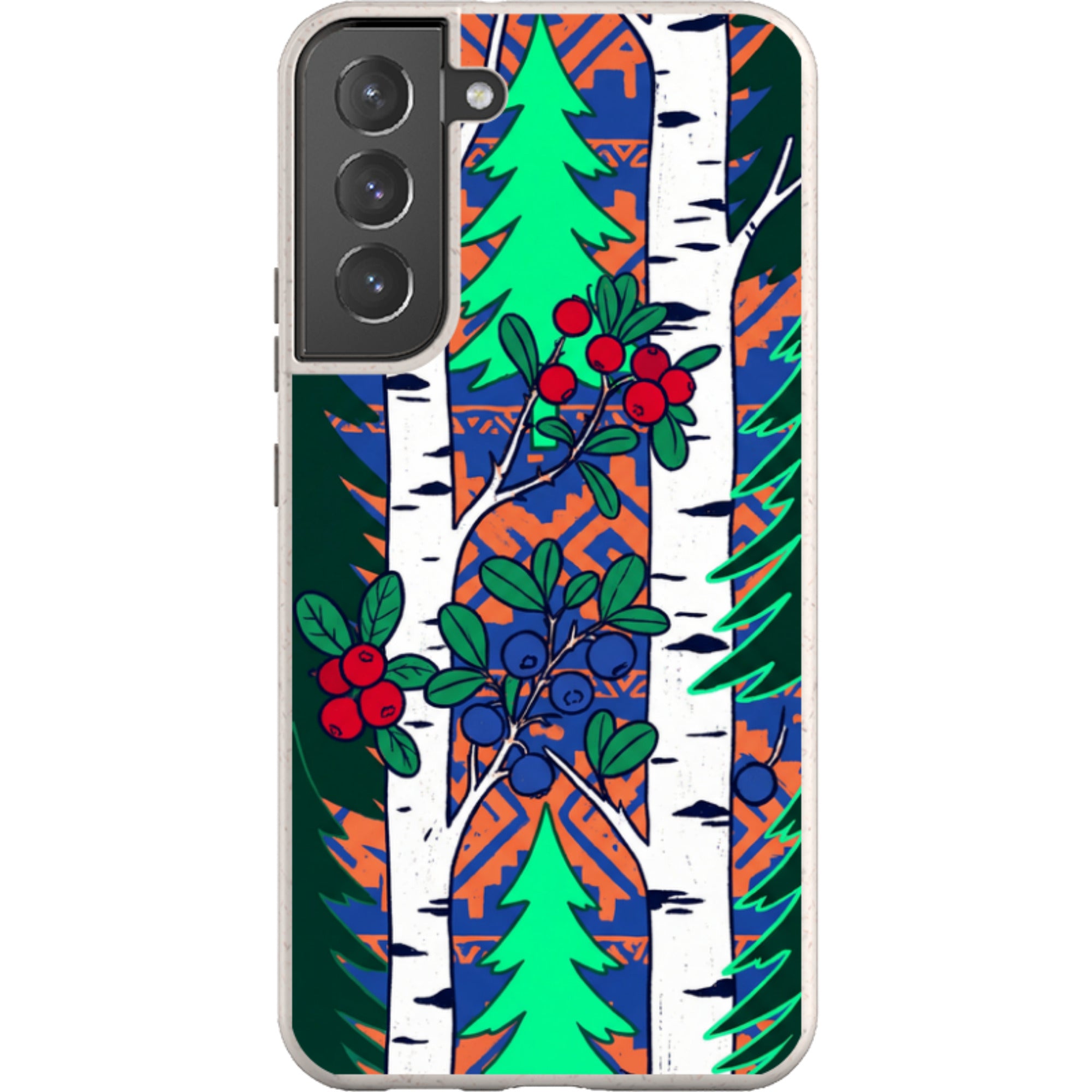 Nordic Forest by Aino Kallio — Samsung Galaxy Bio-degradable Case — Finnaij