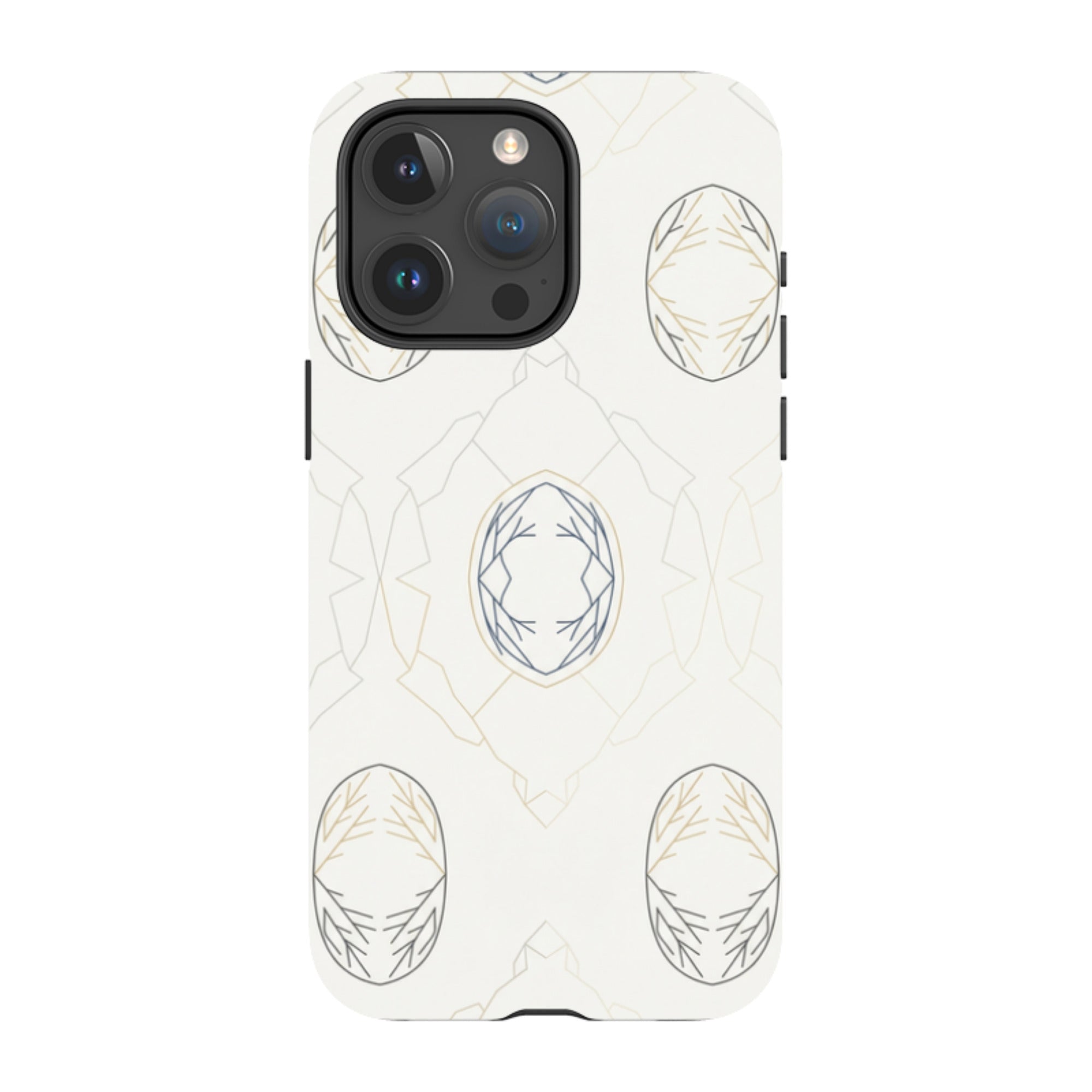 Frozen Lake Silence by Elsi Vaarala — iPhone 15 Pro Max Magsafe Tough Case — Finnaij