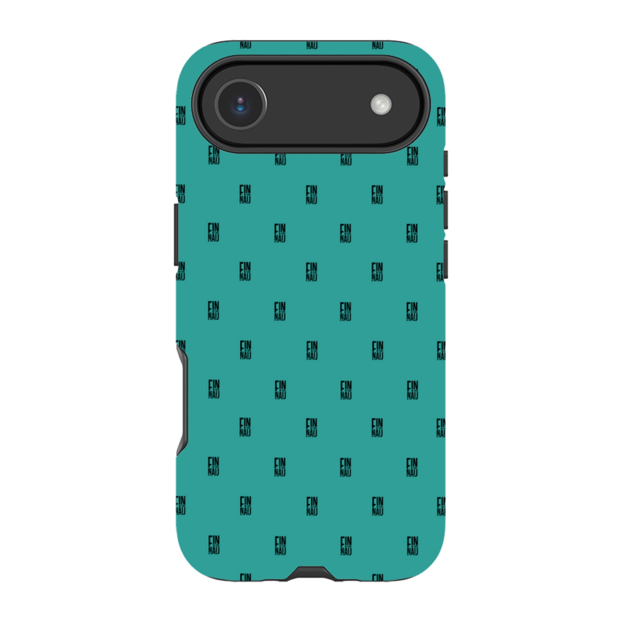 Monogram Teal — Apple iPhone Tough Case — Finnaij