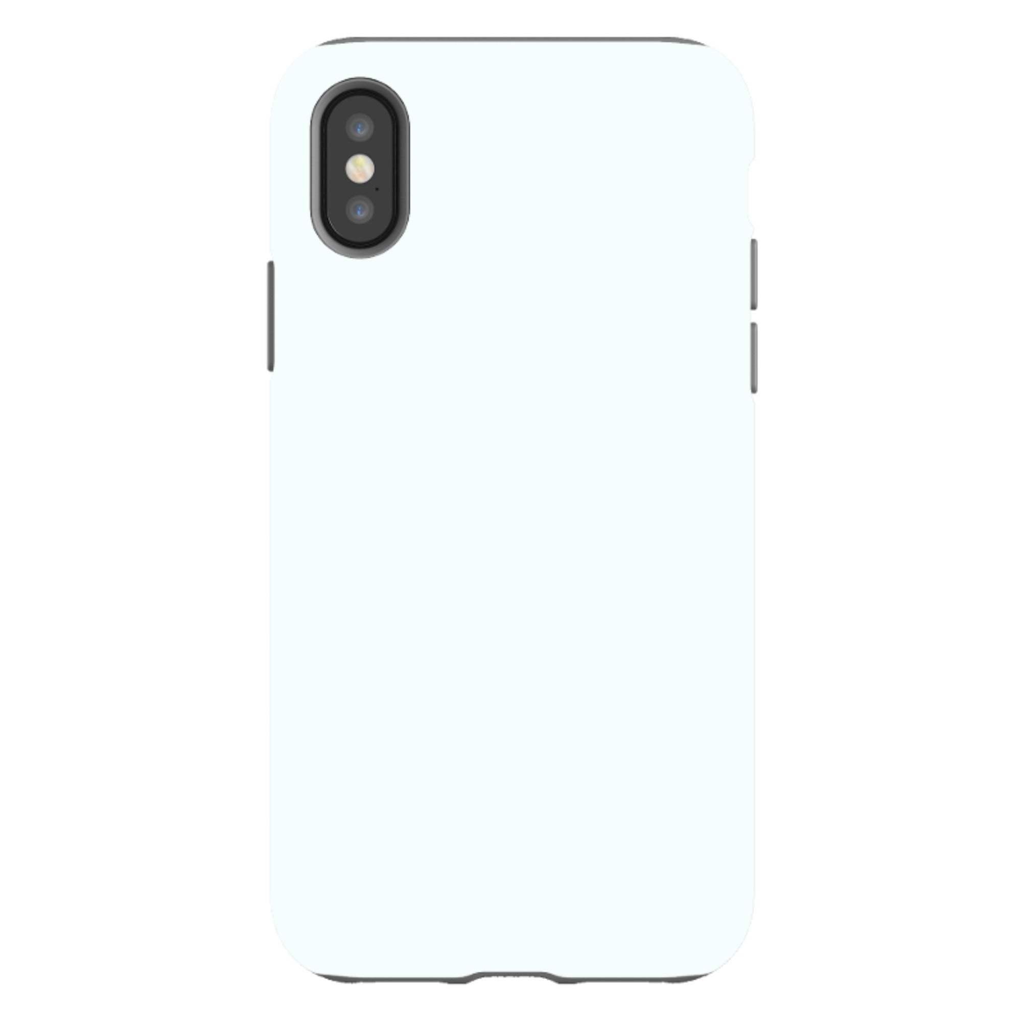 Simple Range Snow - iPhone Tough Case