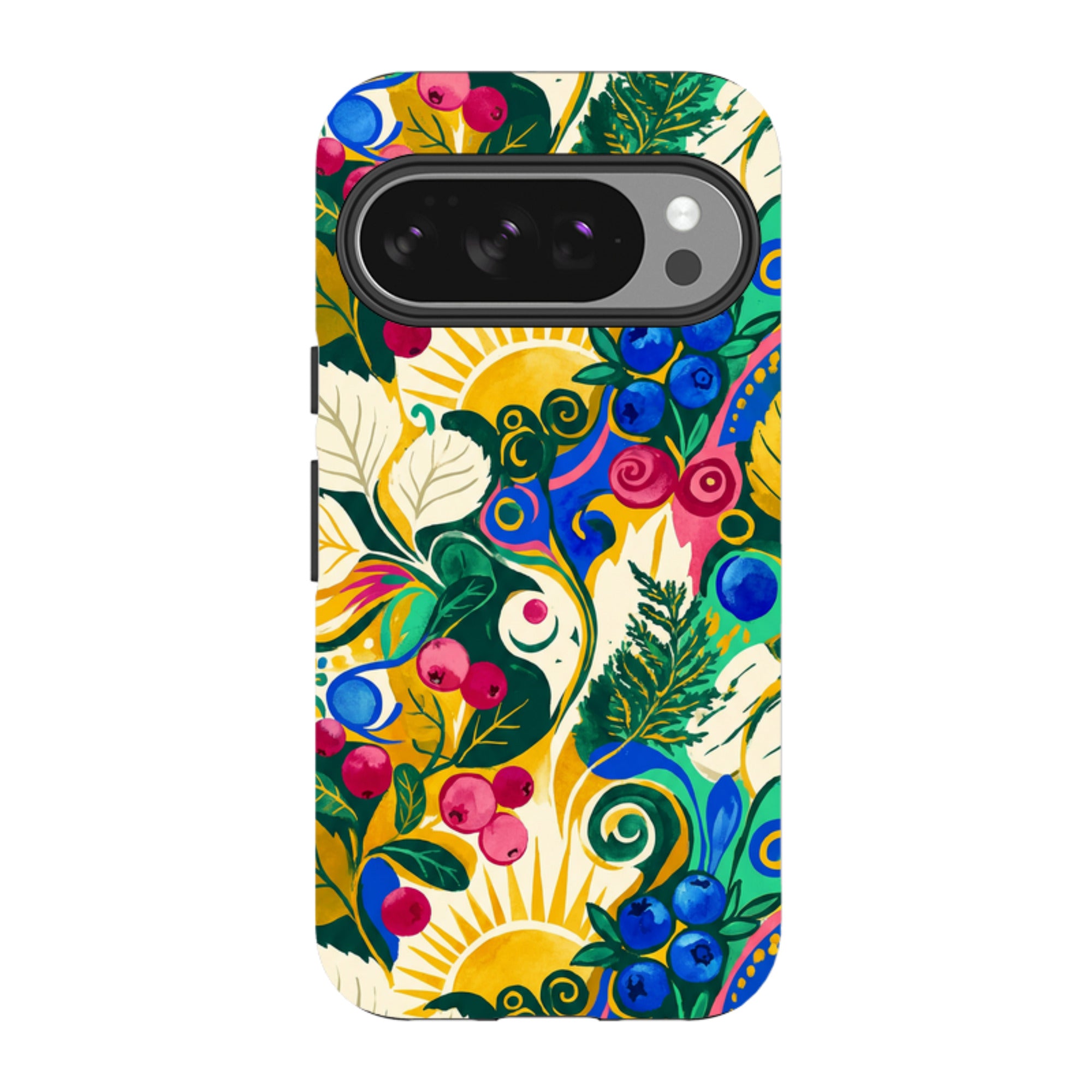 Berry Meadow Glow by Aino Kallio — Google Tough Case — Finnaij