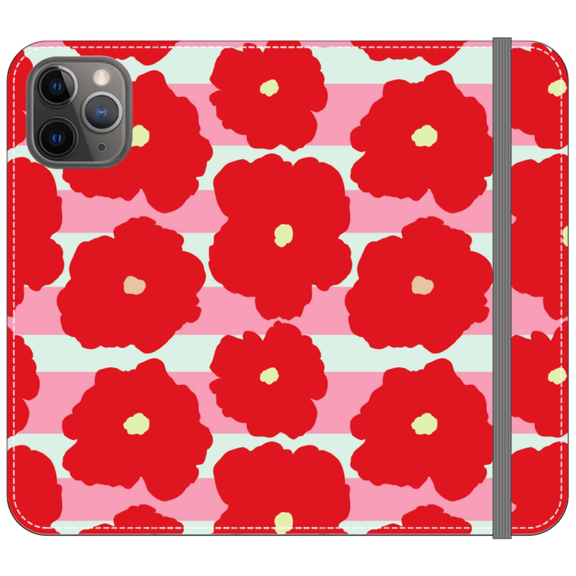 Bold Floral — iPhone 11 Pro Wallet Case — Finnaij