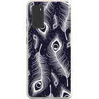 Feathers in Bloom — S25 Ultra Samsung Galaxy Bio-degradable Case — Finnaij