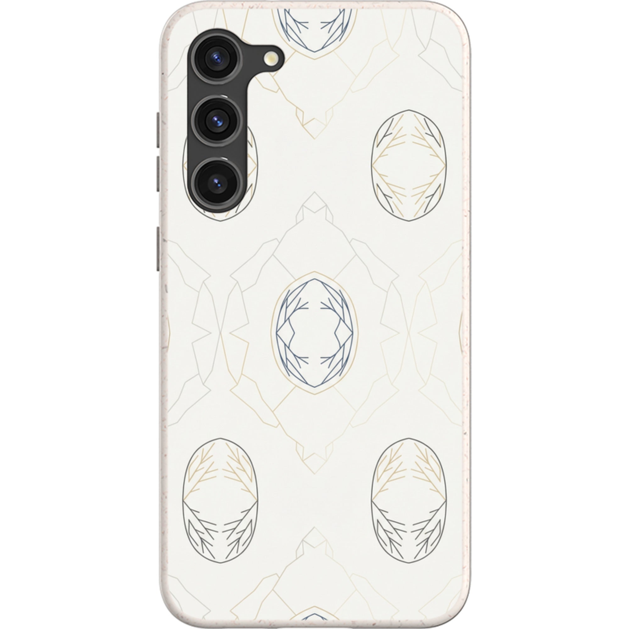 Frozen Lake Silence by Elsi Vaarala — Samsung Galaxy Bio-degradable Case — Finnaij
