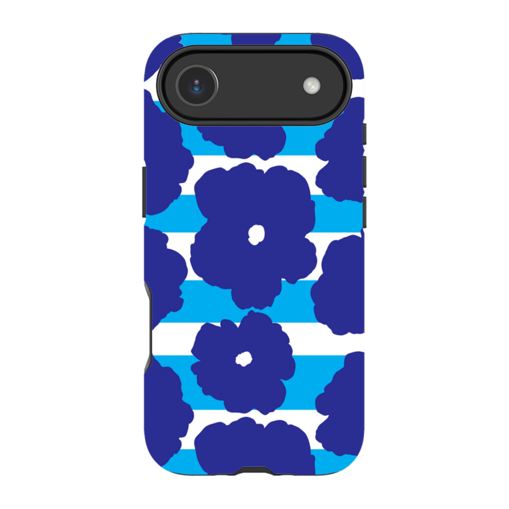 Bold Floral Blue — Apple iPhone Magsafe Tough Case — Finnaij