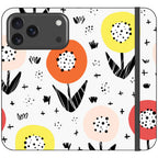 Botanical Doodle — iPhone 17 Pro Max Wallet Case — Finnaij
