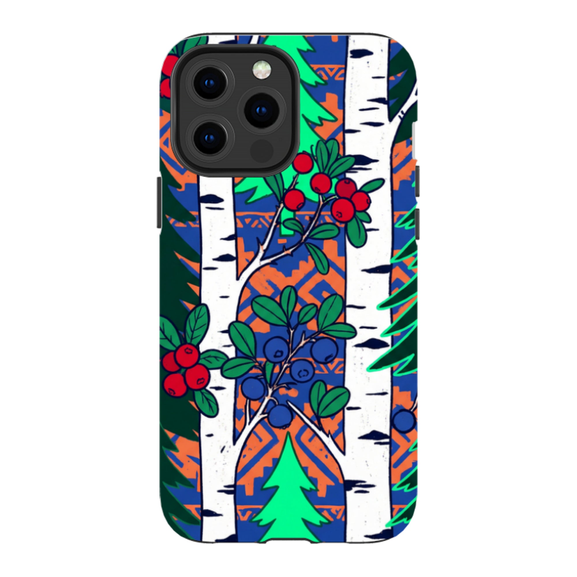Nordic Forest by Aino Kallio — Apple iPhone Tough Case — Finnaij