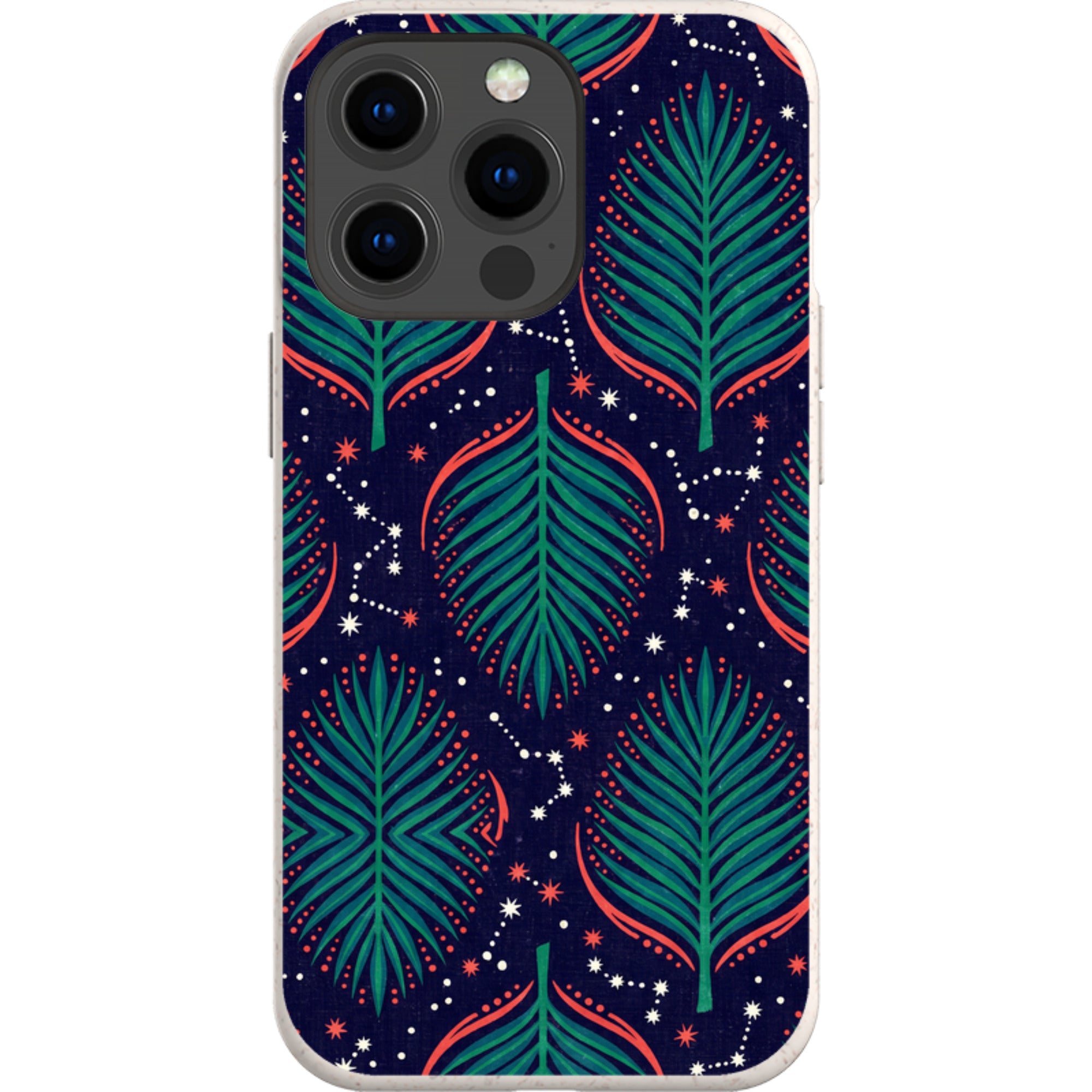Palm Frond Constellations by Ada Okoye — iPhone 13 Pro iPhone Bio-degradable Case — Finnaij