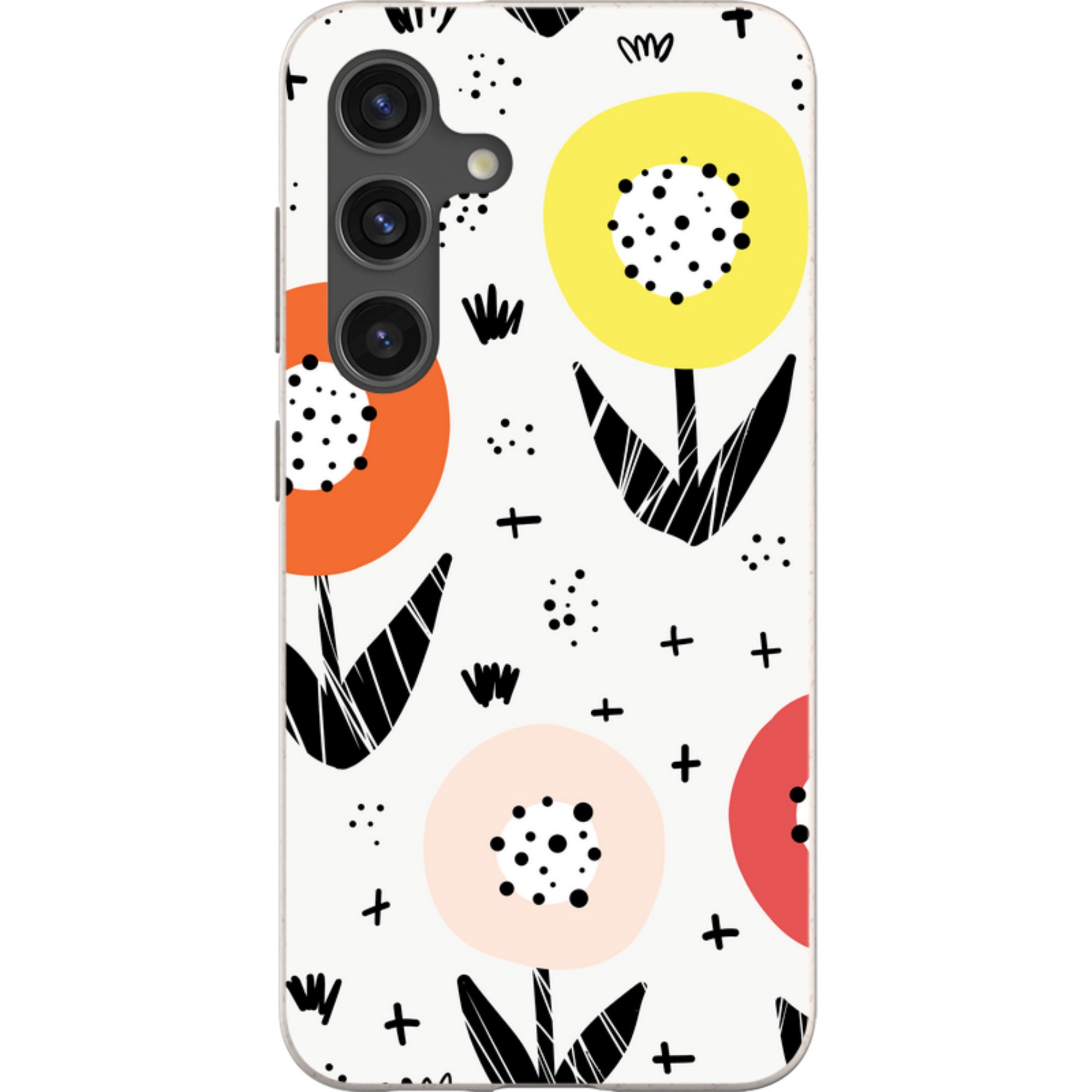 Botanical Doodle — Samsung Galaxy Bio-degradable Case — Finnaij