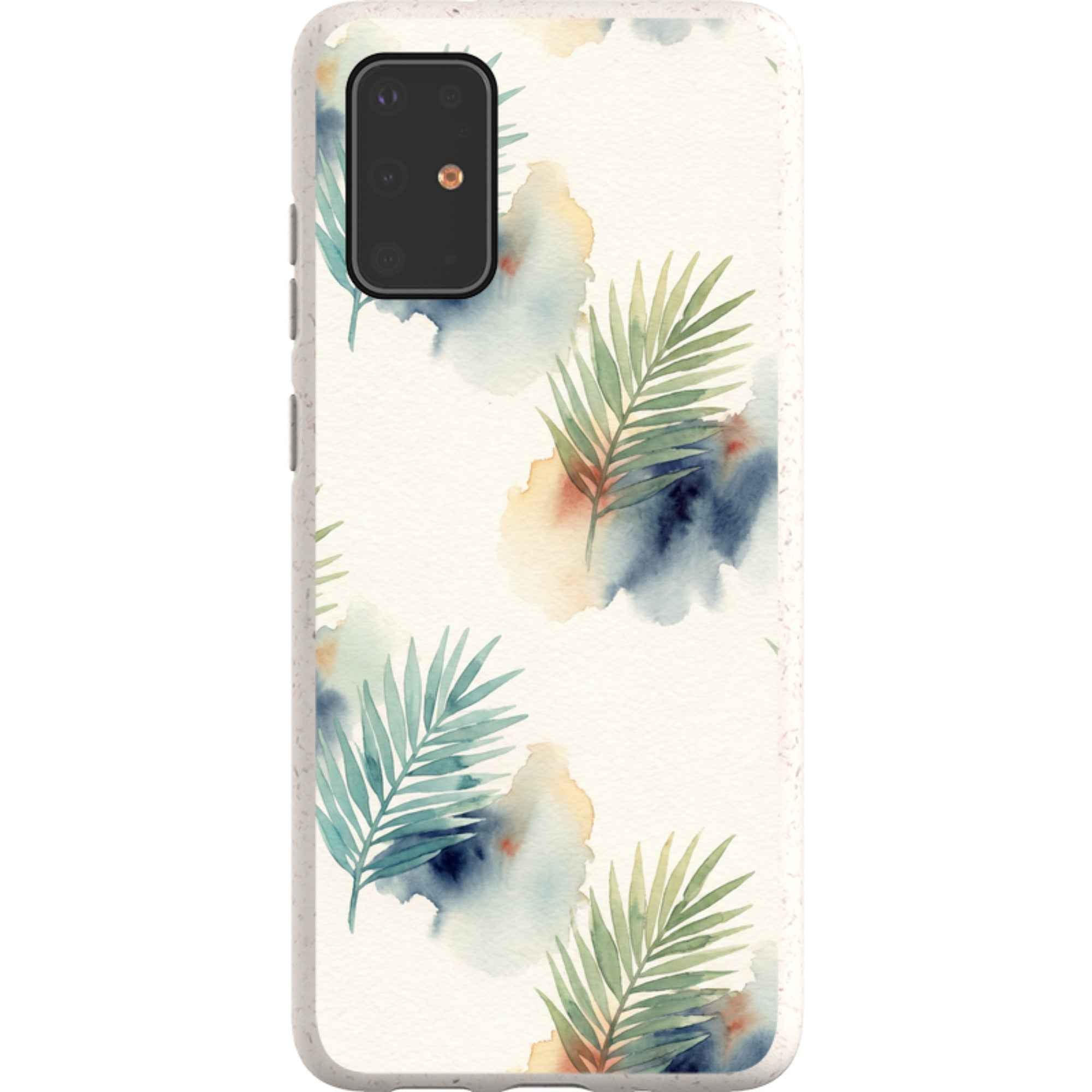 Palm Frond Breeze Pattern by Tobi Akinyemi - Samsung Galaxy Bio-degradable Case