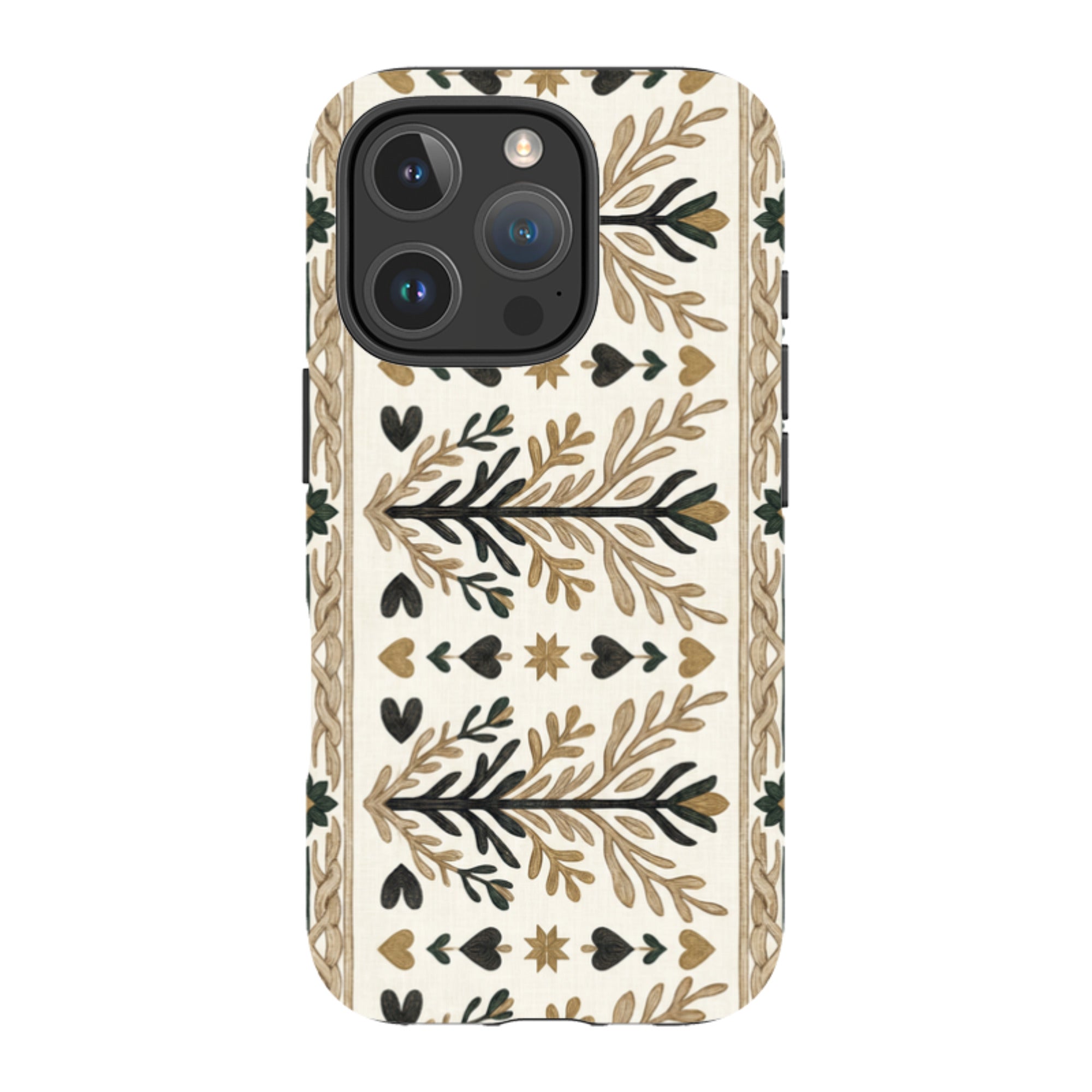 Heritage Border by Elsi Vaarala — iPhone 16 Pro Magsafe Tough Case — Finnaij