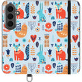 Nordic Ornament — Apple Folio Wallet Case — Finnaij
