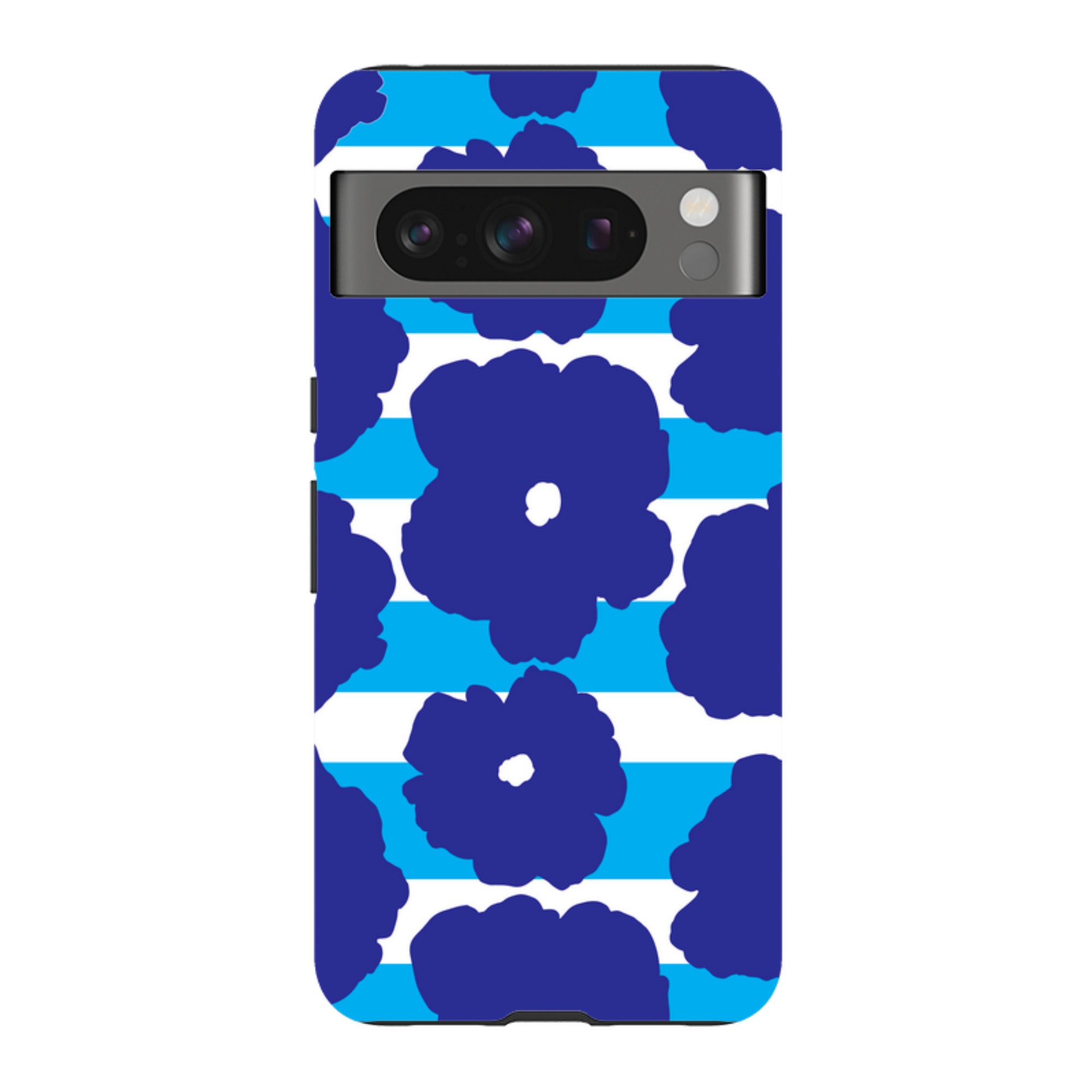 Bold Floral Blue — Google Tough Case — Finnaij