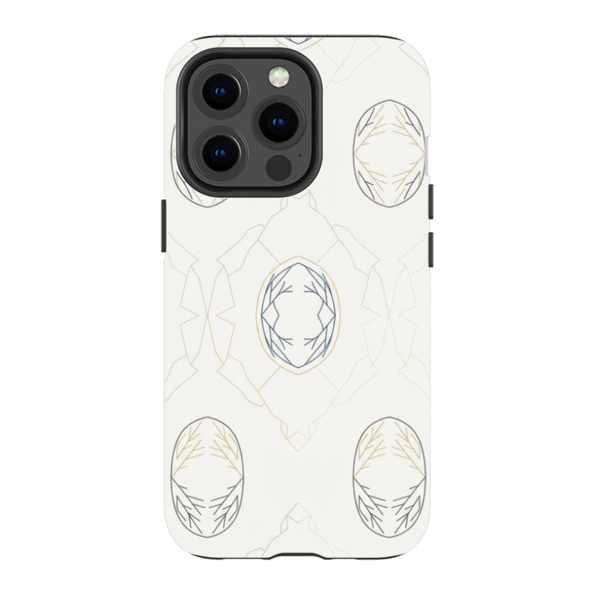 Frozen Lake Silence by Elsi Vaarala - iPhone Tough Case