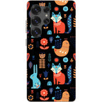 Nordic Ornament Black Bio-degradable Case for Samsung Galaxy — Finnaij