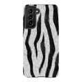 Zebra Groove — S21 Tough Case — Finnaij