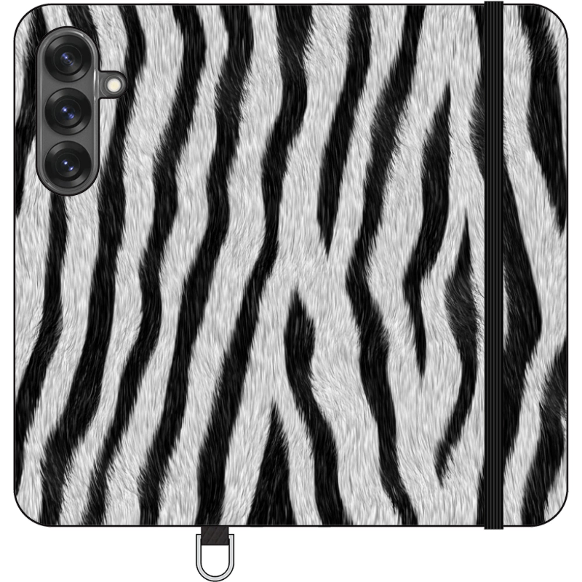 Zebra Groove — Folio Wallet Case — Finnaij