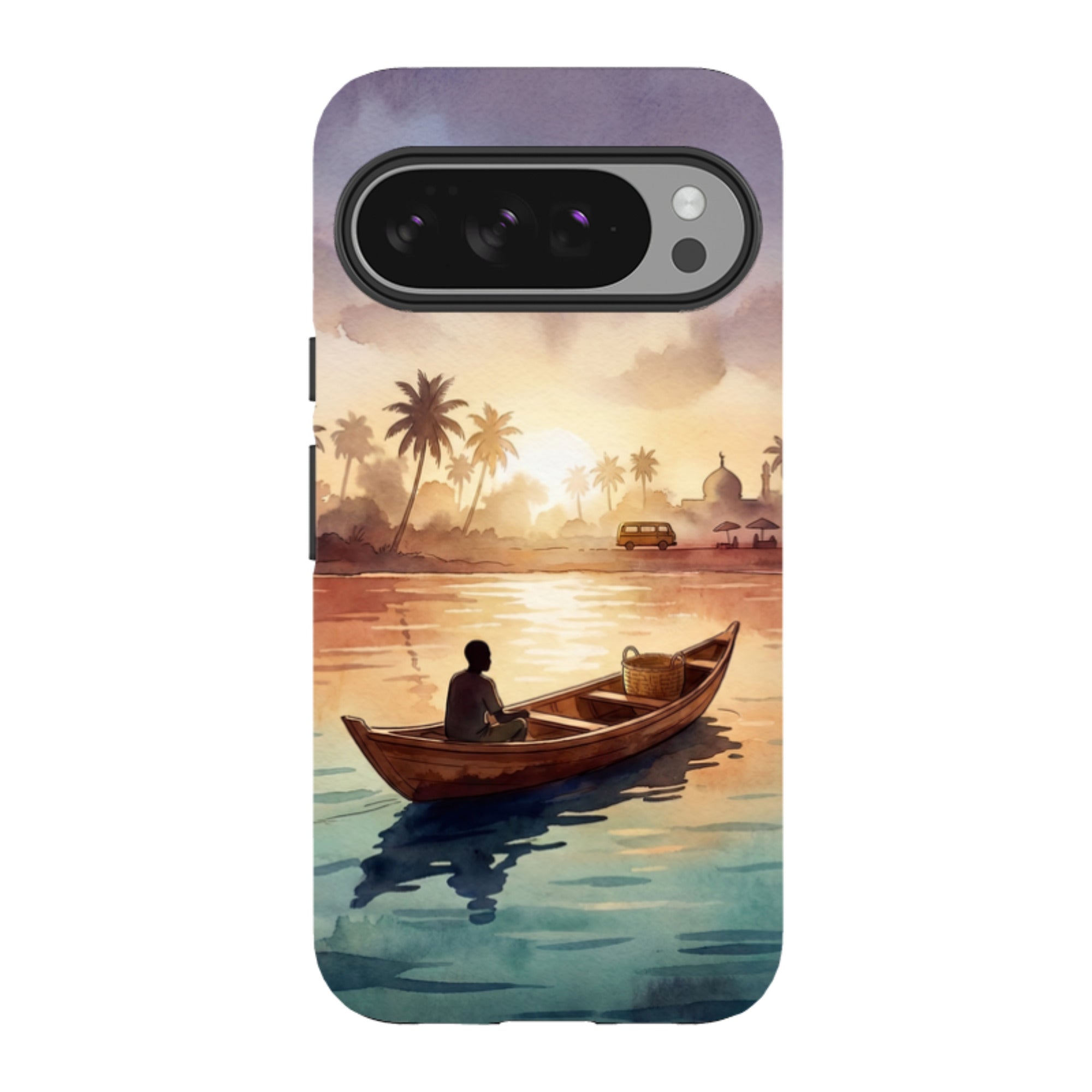 Lagoon Morning by Tobi Akinyemi — Tough Case for Google Pixel — Finnaij