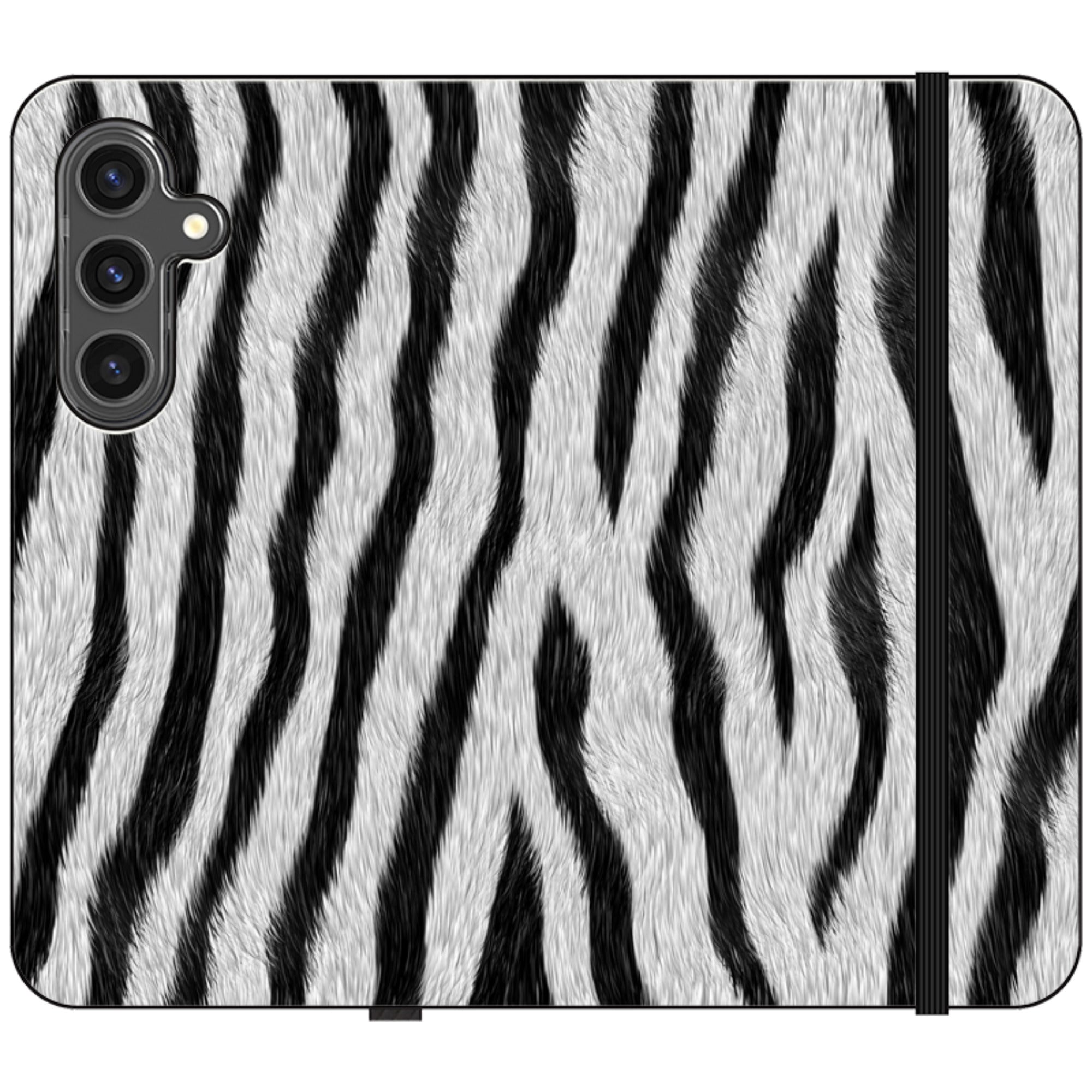 Zebra Groove — Folio Wallet Case — Finnaij
