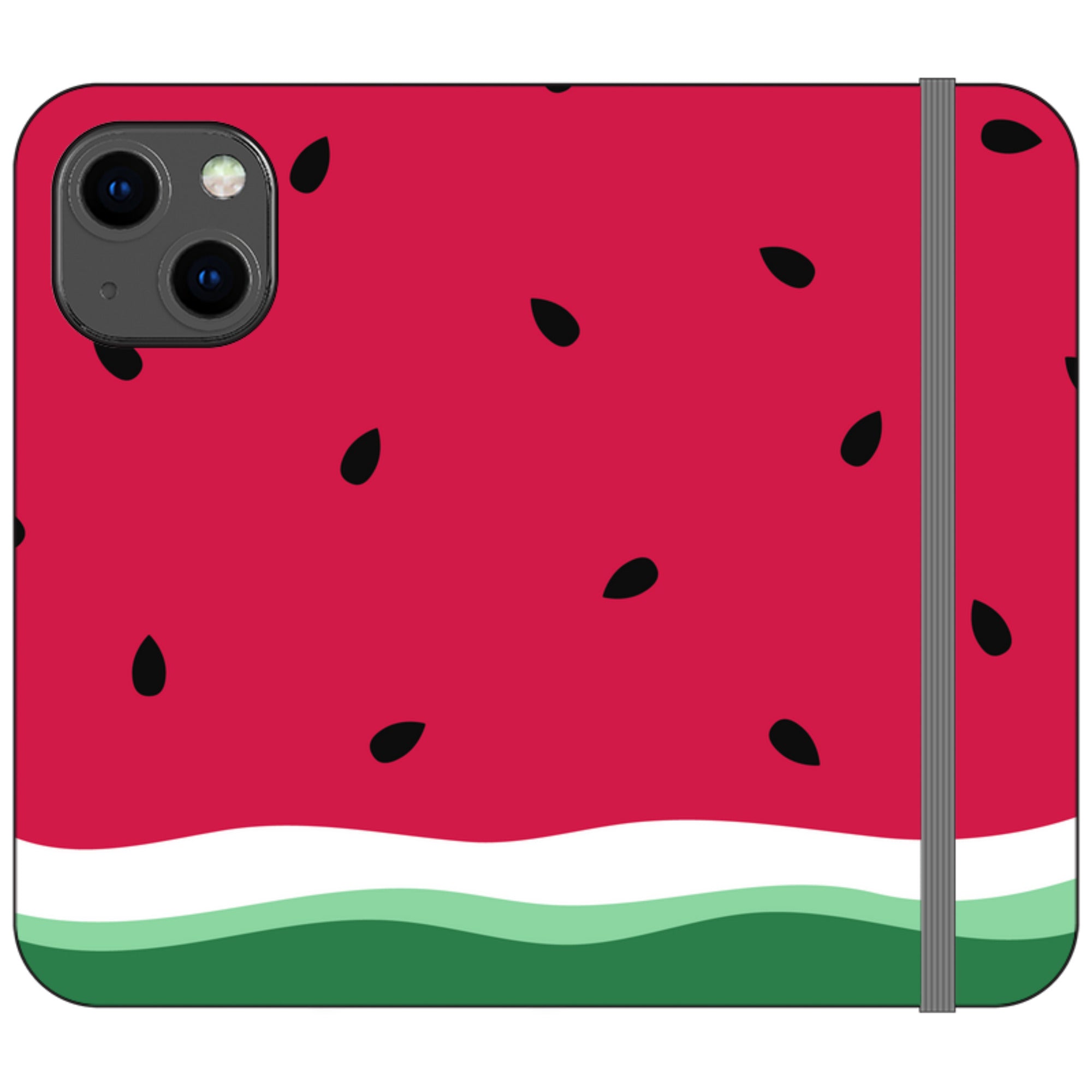 Summer Melon — iPhone 13 Mini Wallet Case — Finnaij