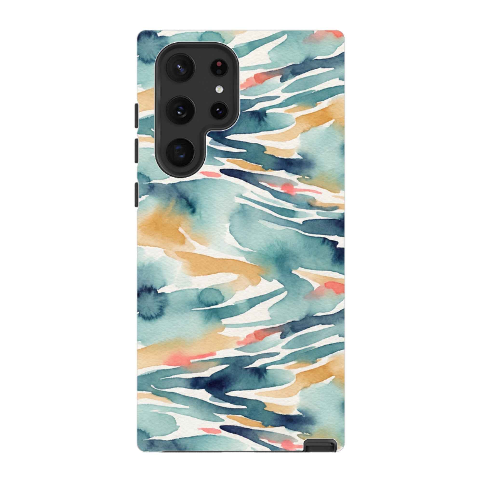 River Reflection Pattern Crop by Tobi Akinyemi - Samsung Tough Case