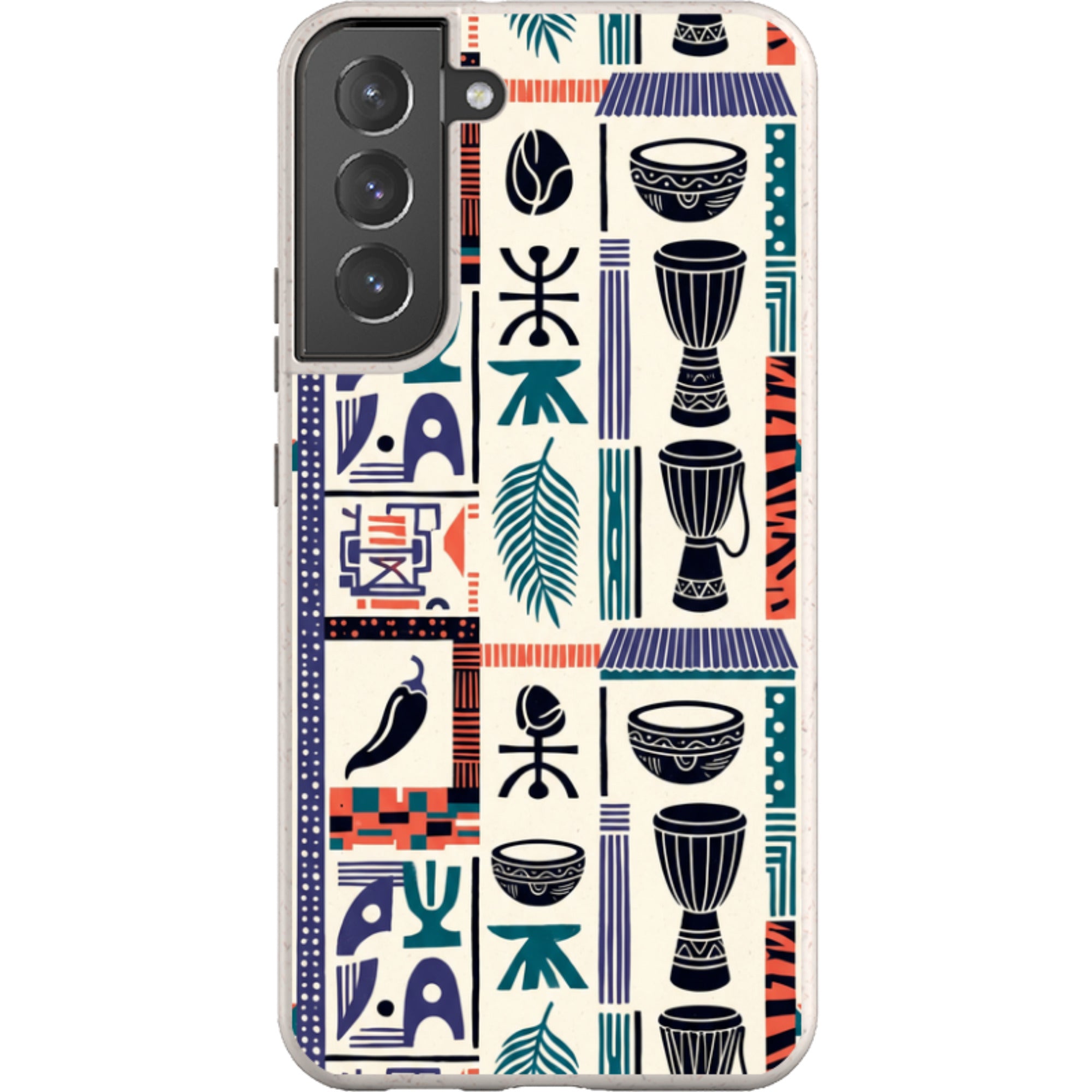 Market Day Icons by Ada Okoye — Galaxy Bio-degradable Case for Samsung Galaxy — Finnaij