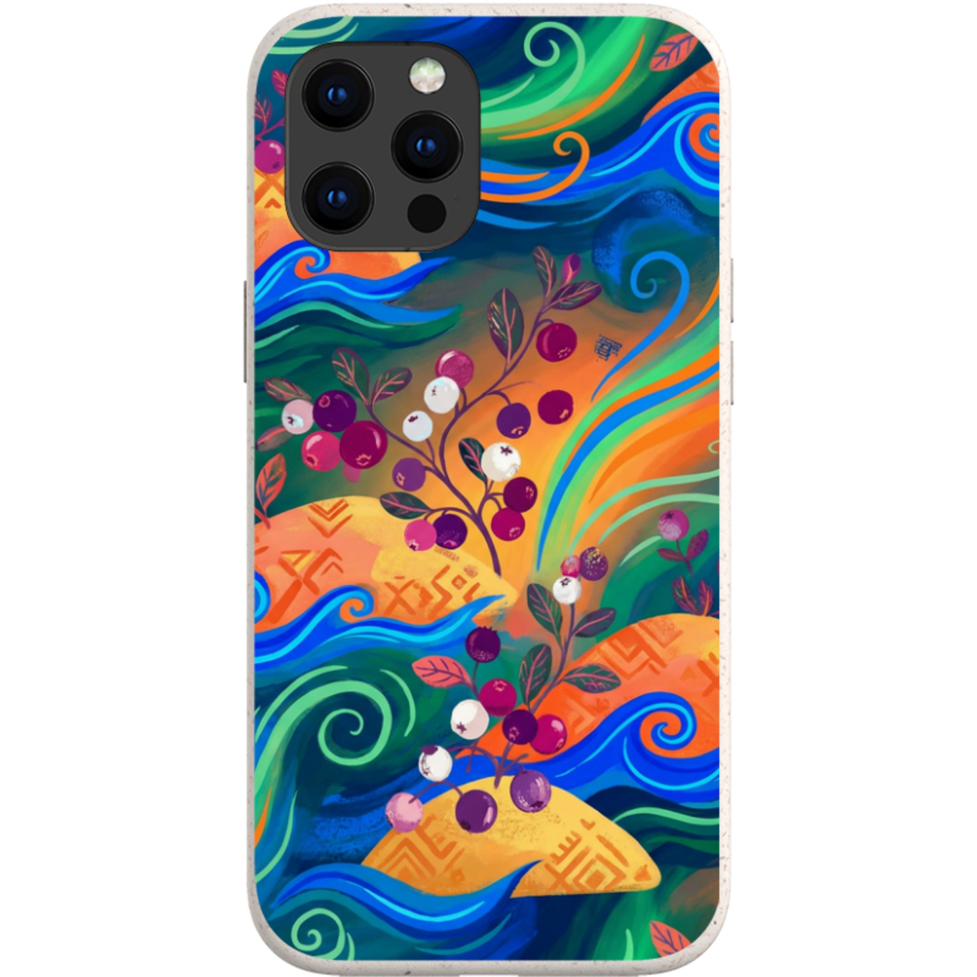 Archipelago Harvest by Aino Kallio — iPhone 13 Pro Max iPhone Bio-degradable Case — Finnaij