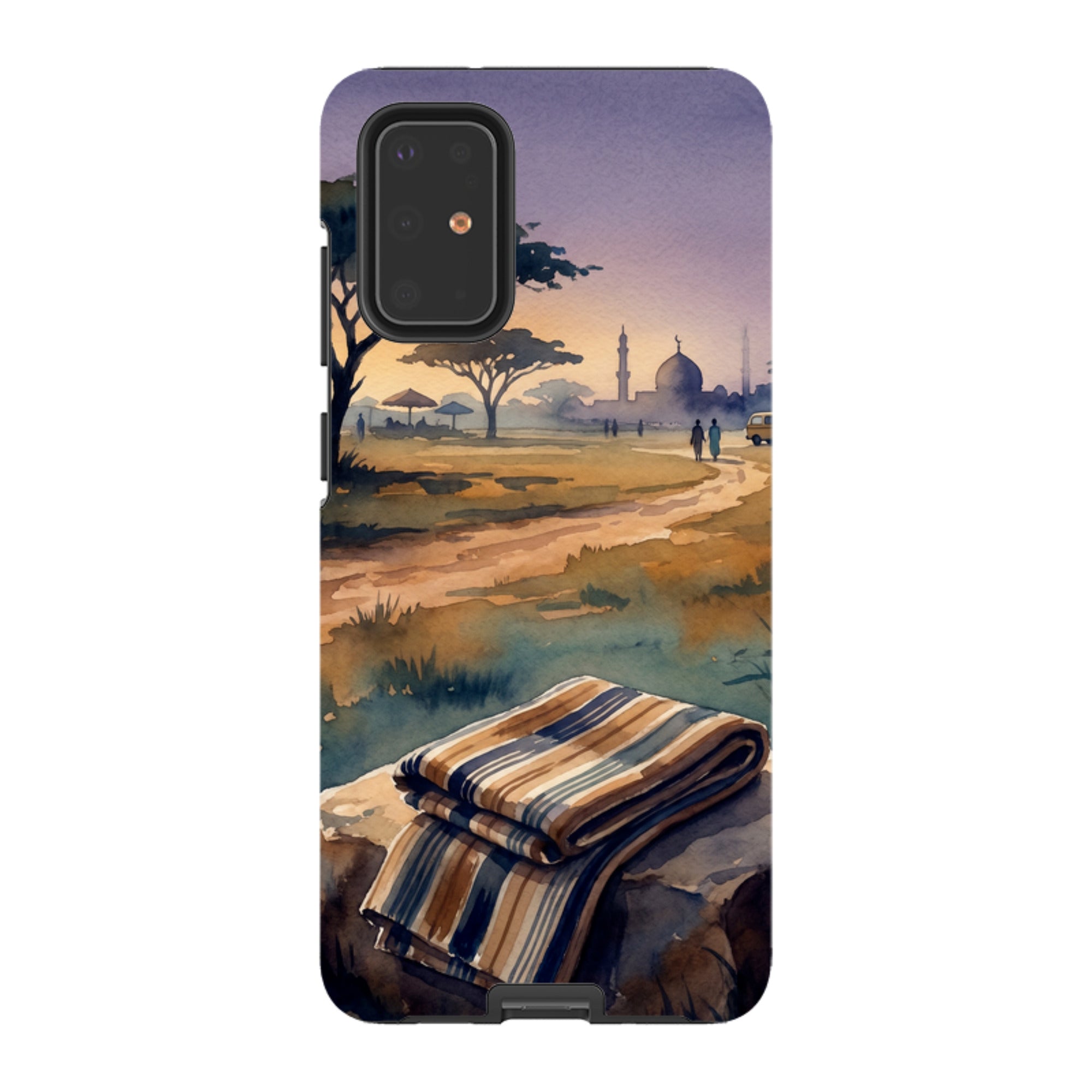 Aso-Oke Accent in the Landscape by Tobi Akinyemi - Samsung Tough Case