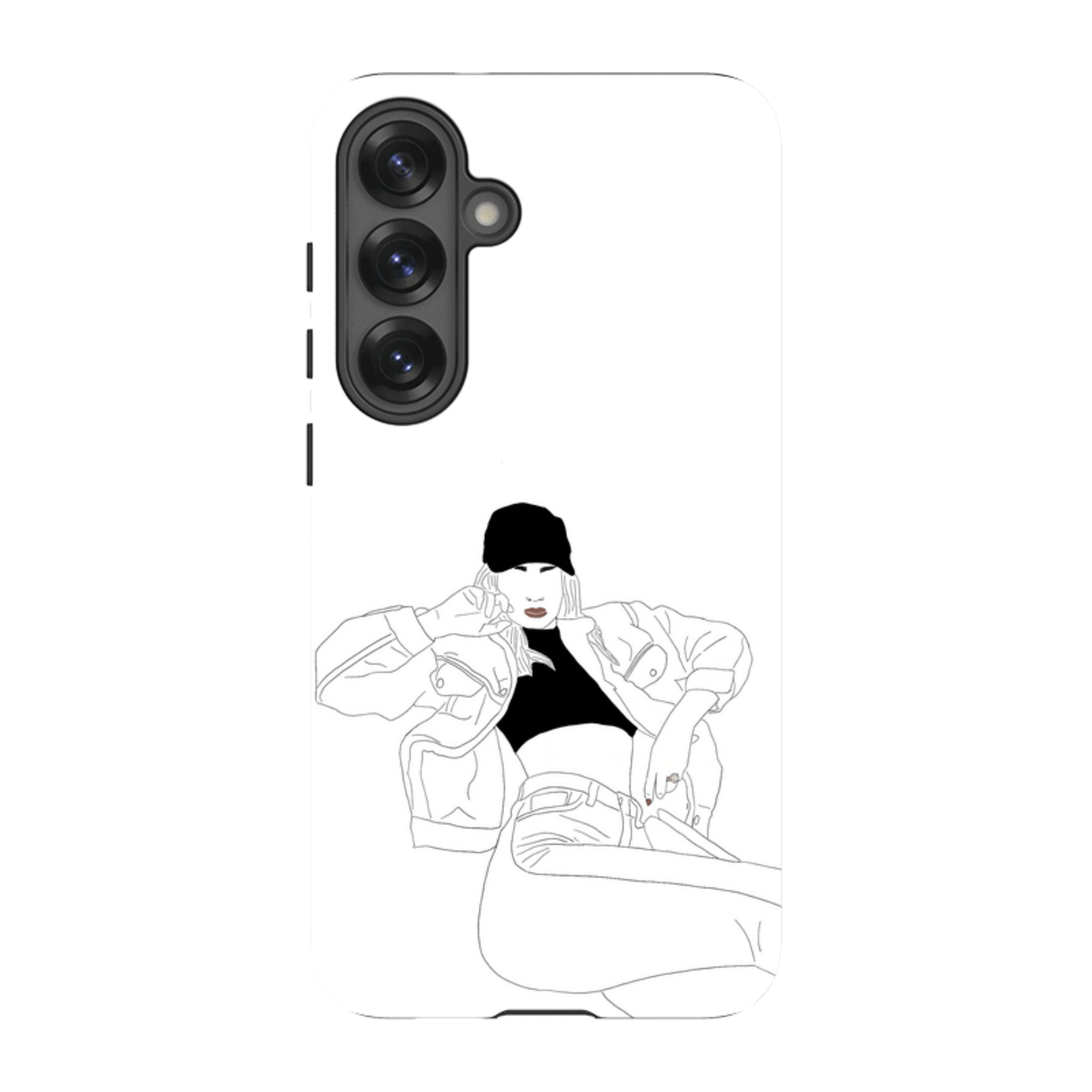 Black Cap by Keagan Haight — Tough Case for Samsung Galaxy — Finnaij